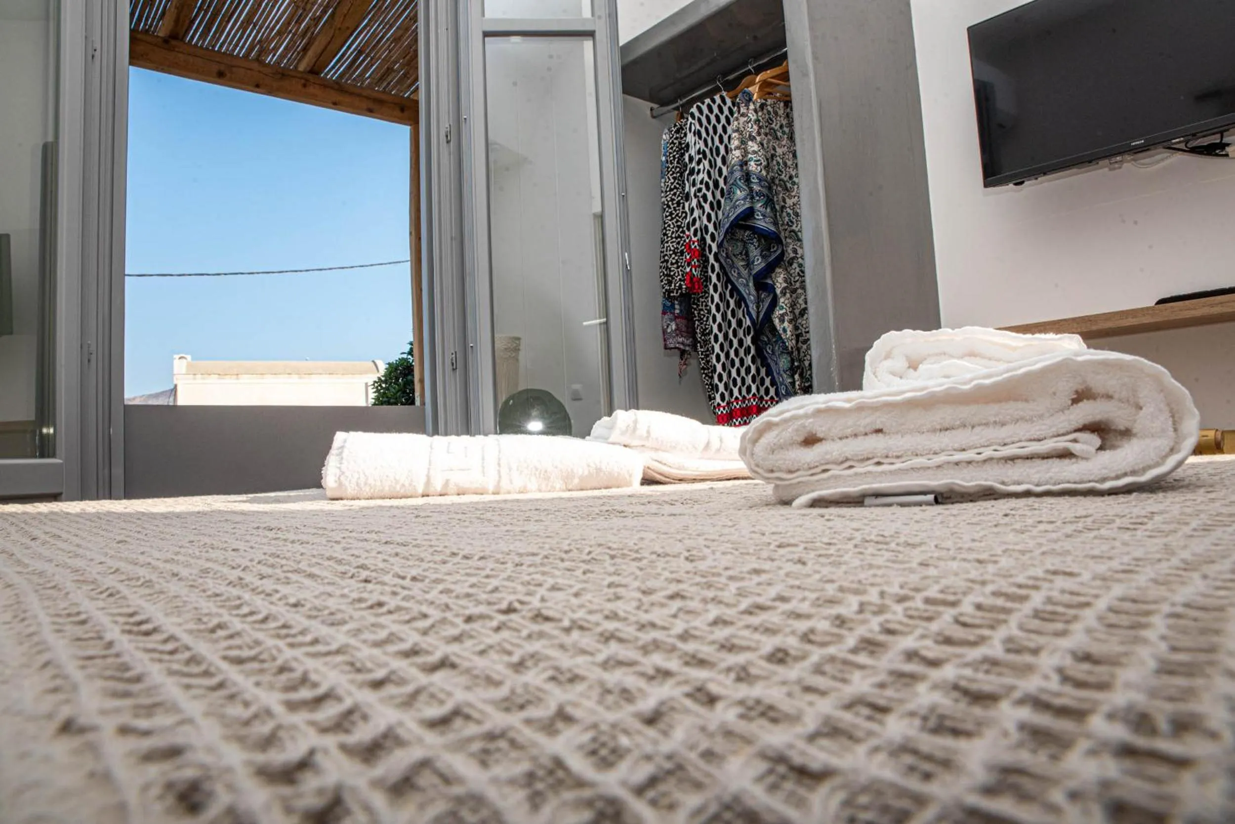 towels in Aidani Luxurious Rooms