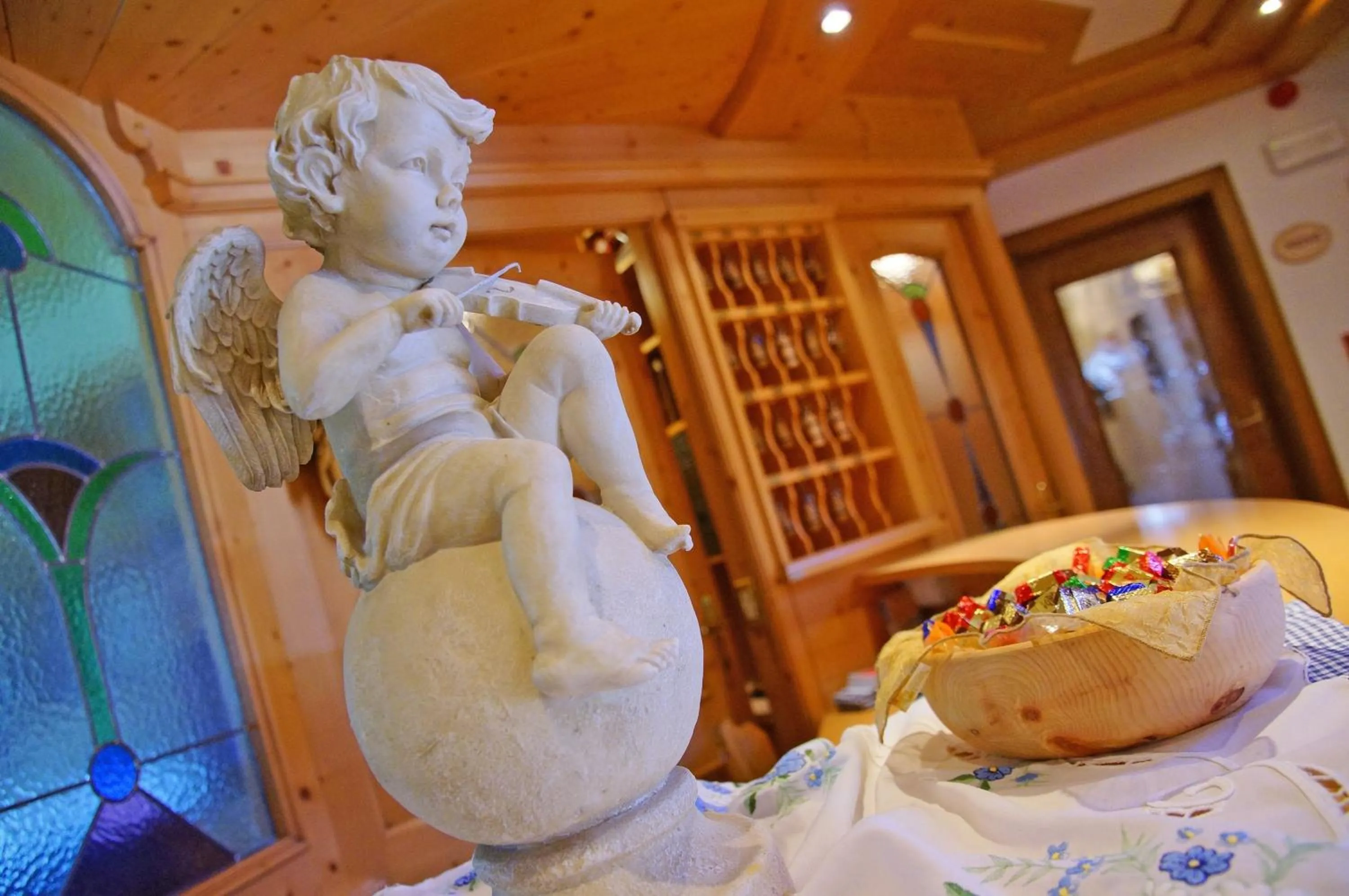 Lobby or reception in Pension Arnica B&B