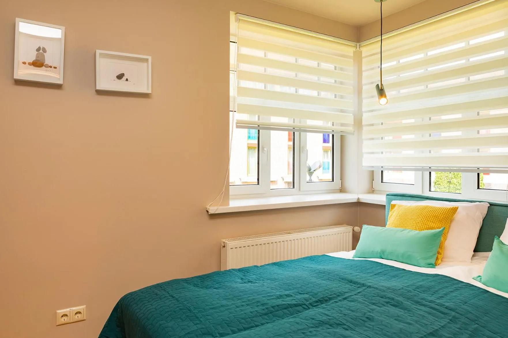 Bed in Kurshi Hotel & Spa