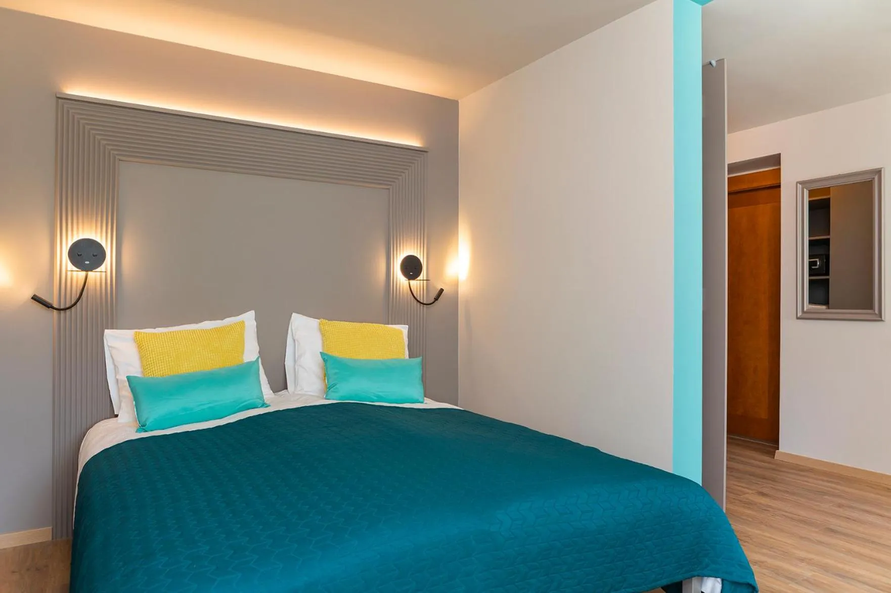 Bed in Kurshi Hotel & Spa