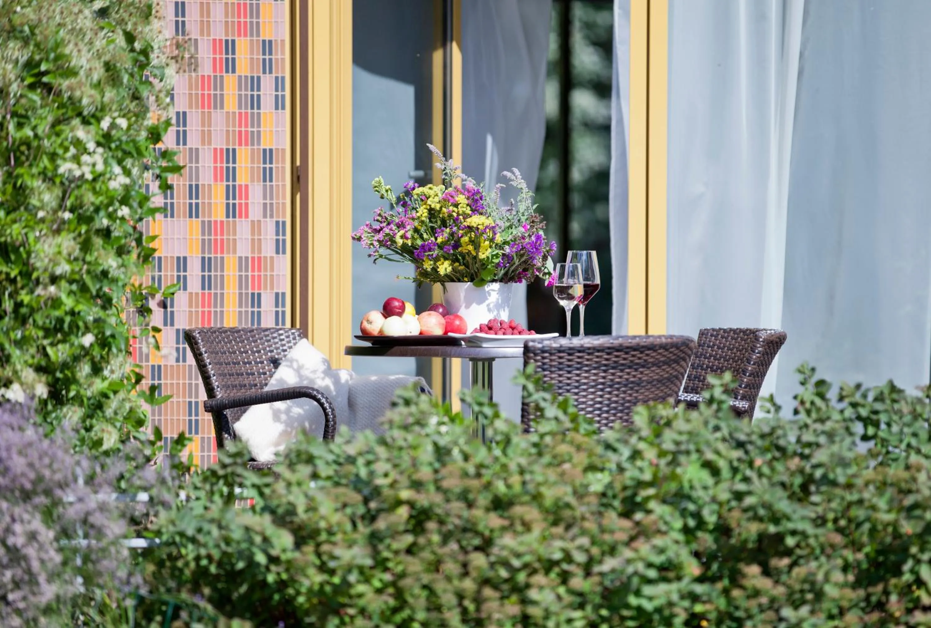 Garden view in Kurshi Hotel & Spa