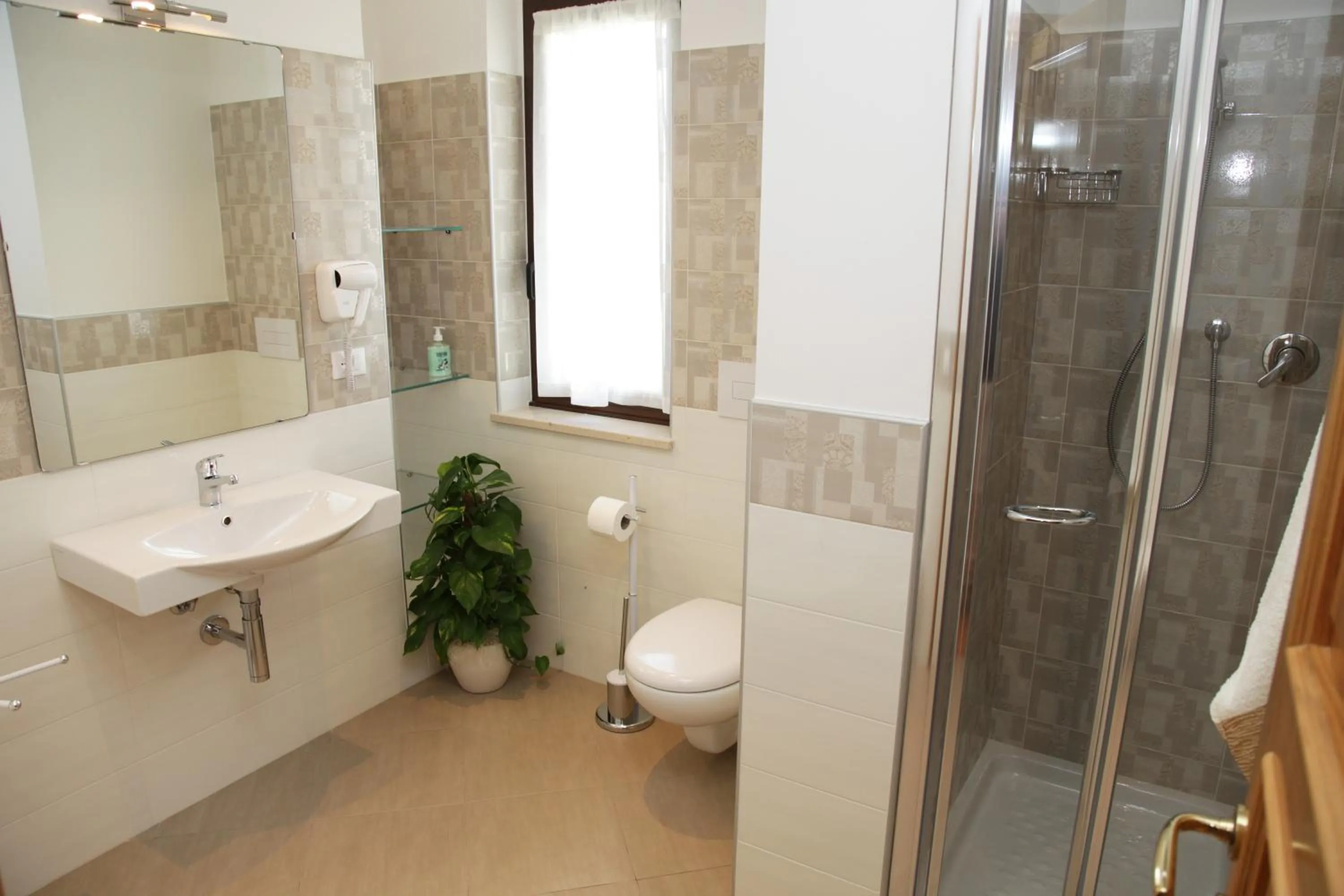 Bathroom in B&B Il Quadrifoglio Tropea