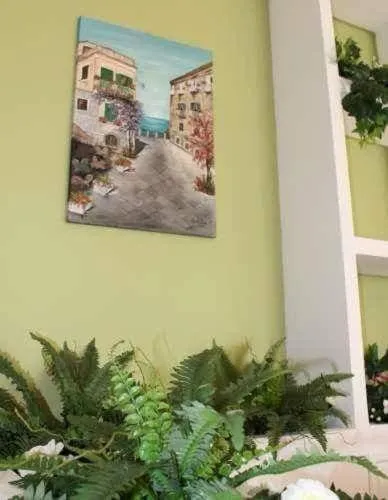 Lobby or reception in B&B Il Quadrifoglio Tropea