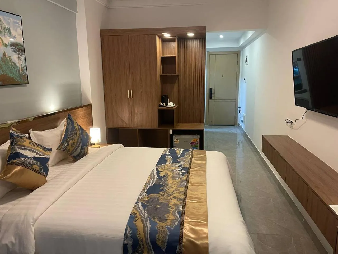 Bed in M9 Kirirom Hotel