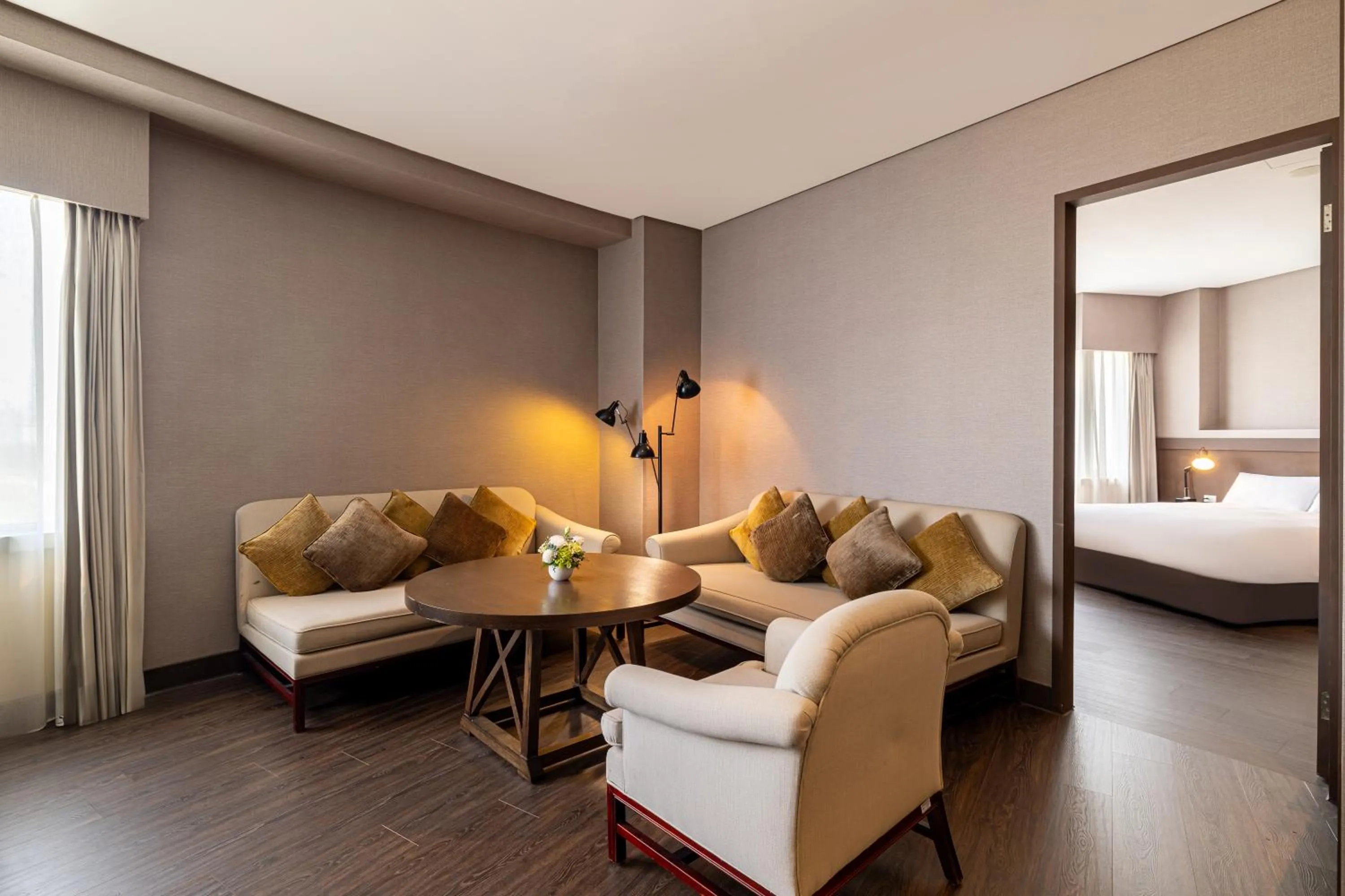 Living room, Bed in Just Sleep - Taipei NTU