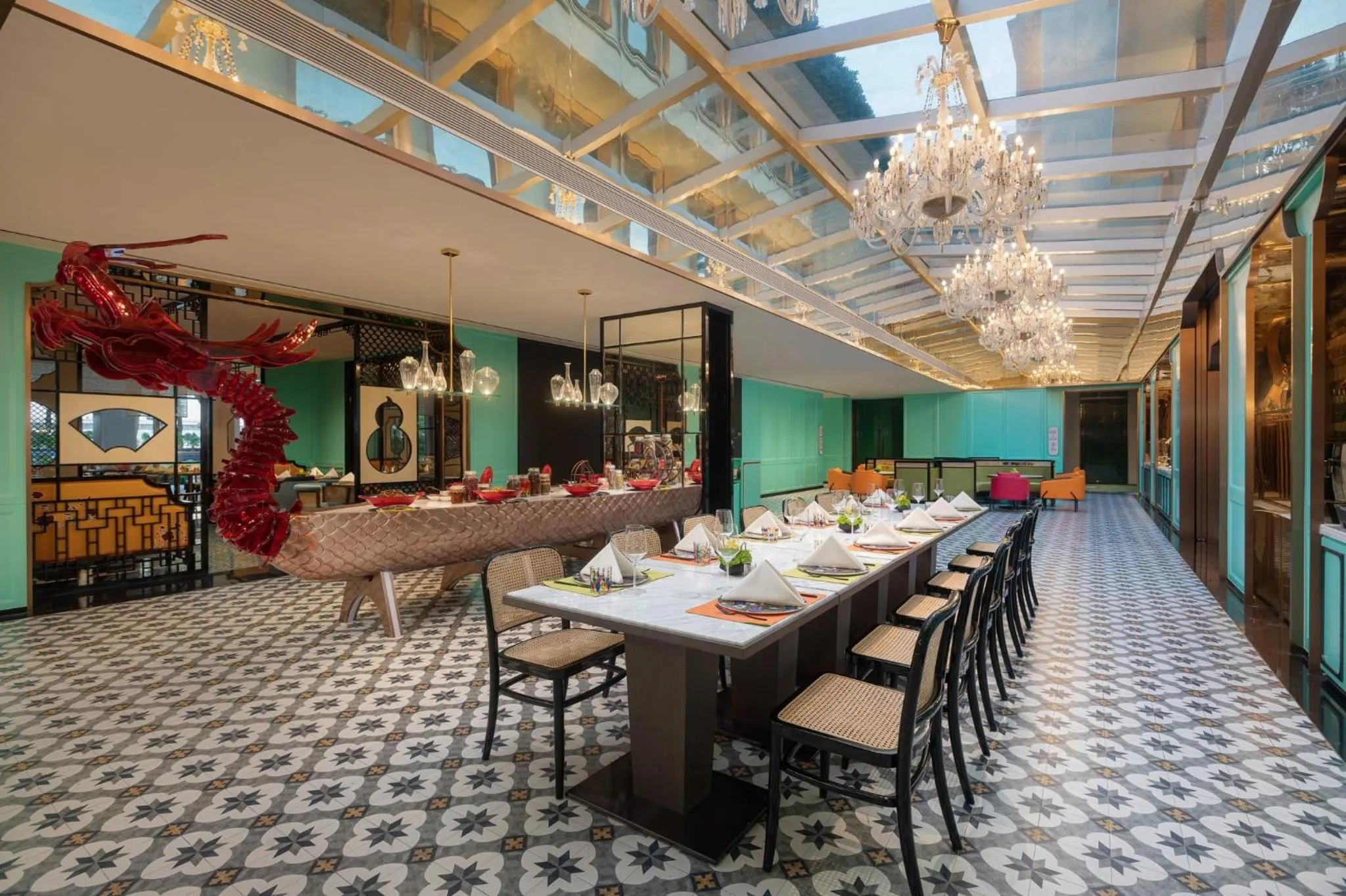 Restaurant/places to eat in Hotel Indigo Guangzhou Haixinsha by IHG