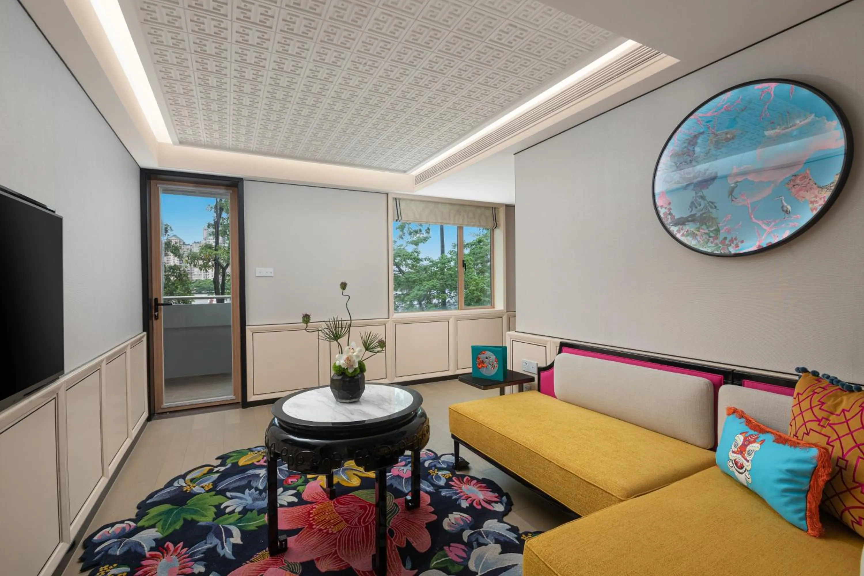 Photo of the whole room in Hotel Indigo Guangzhou Haixinsha by IHG