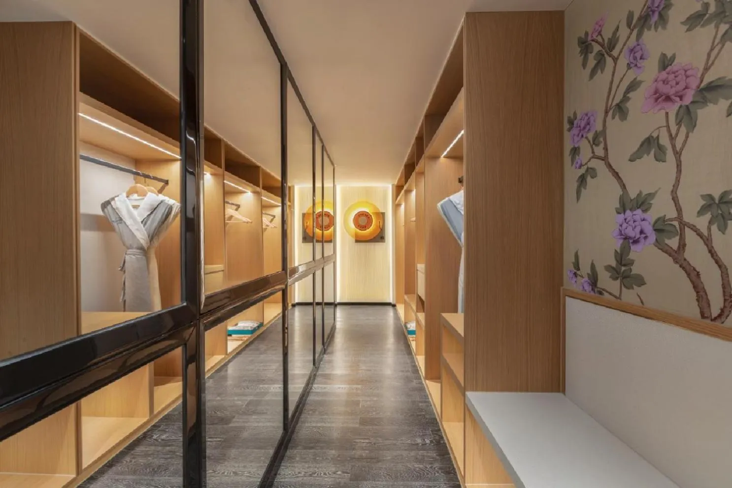 wardrobe, Bed in Hotel Indigo Guangzhou Haixinsha by IHG