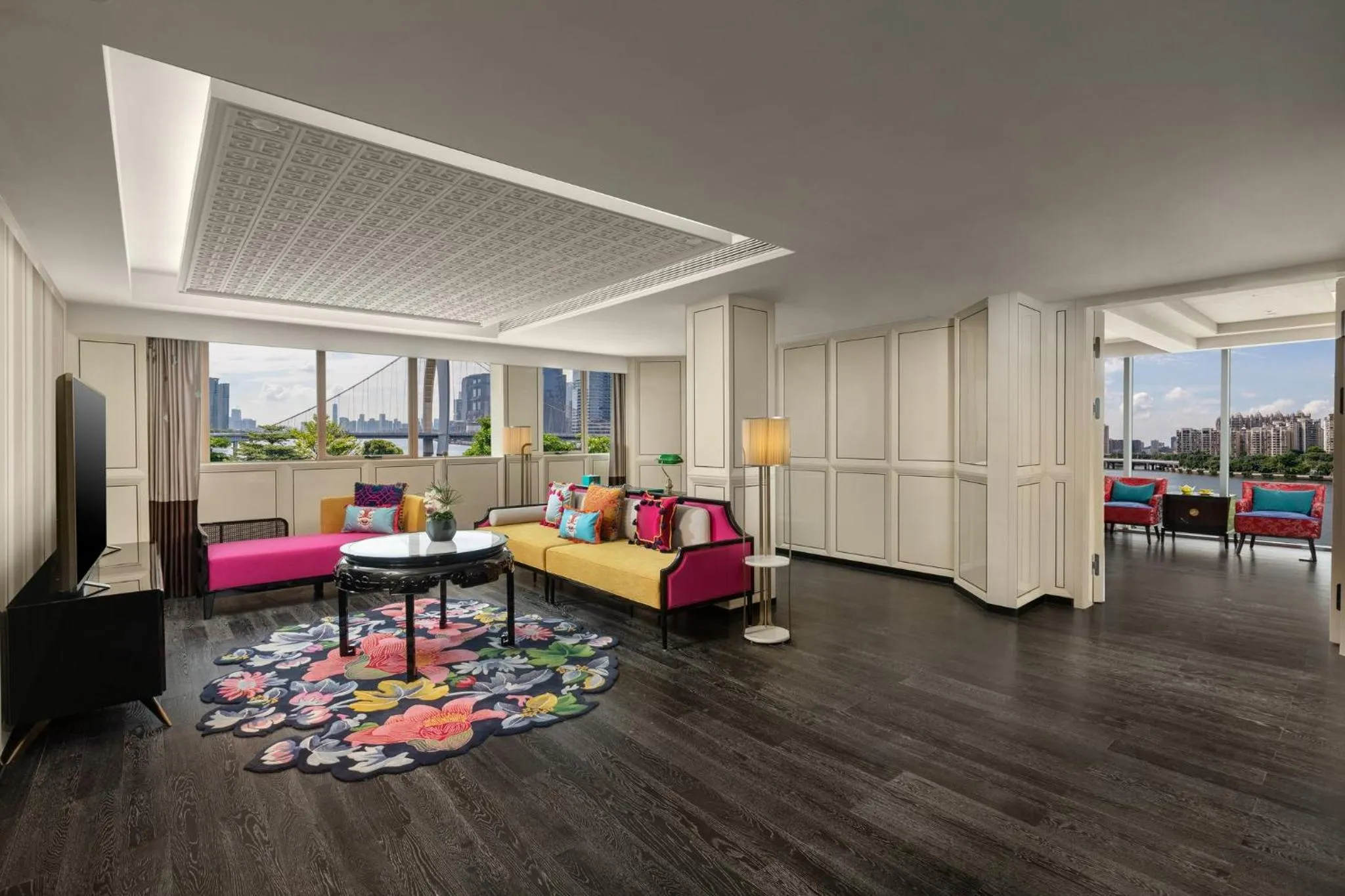 Photo of the whole room in Hotel Indigo Guangzhou Haixinsha by IHG