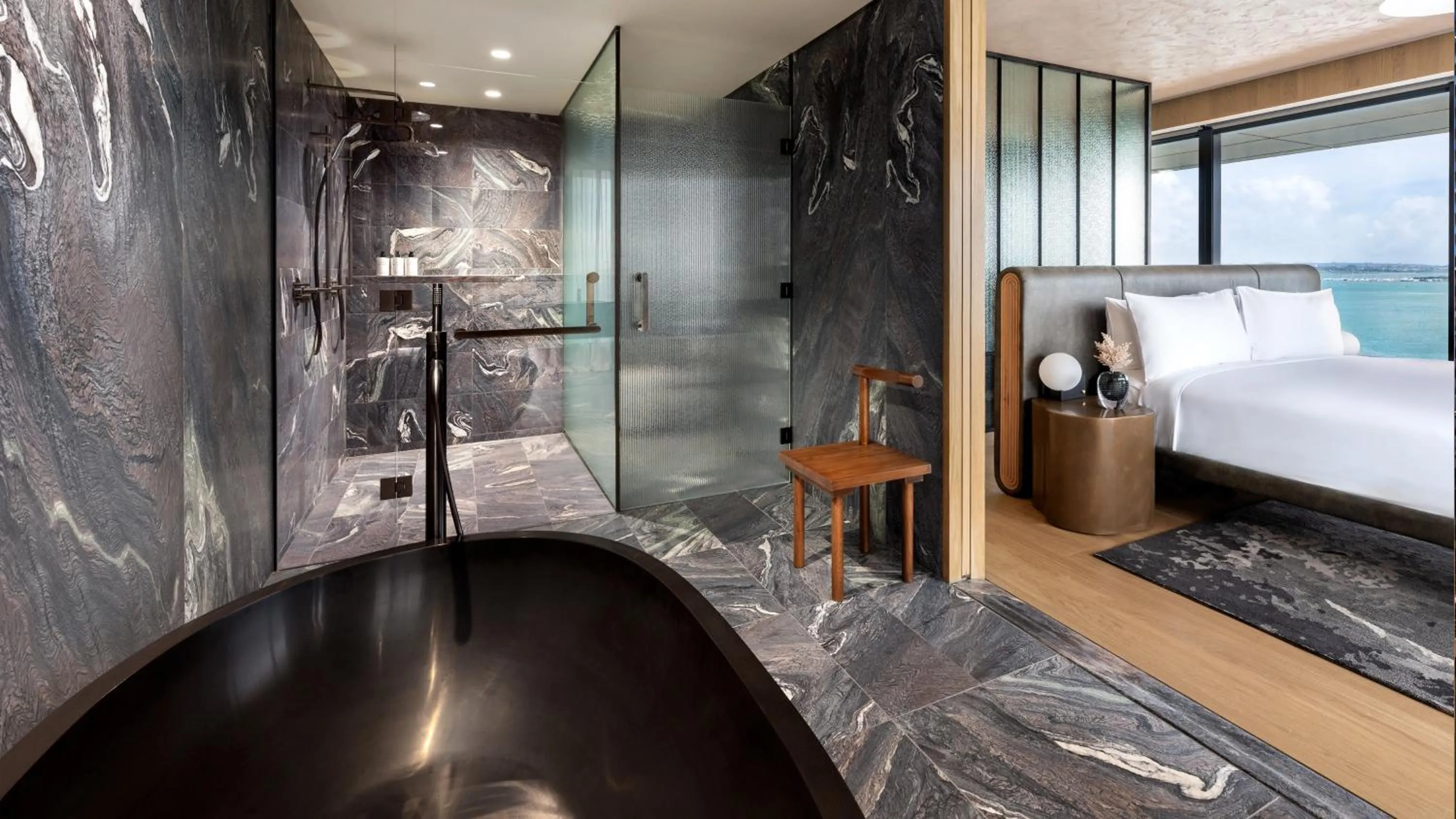 Bathroom in InterContinental Auckland by IHG