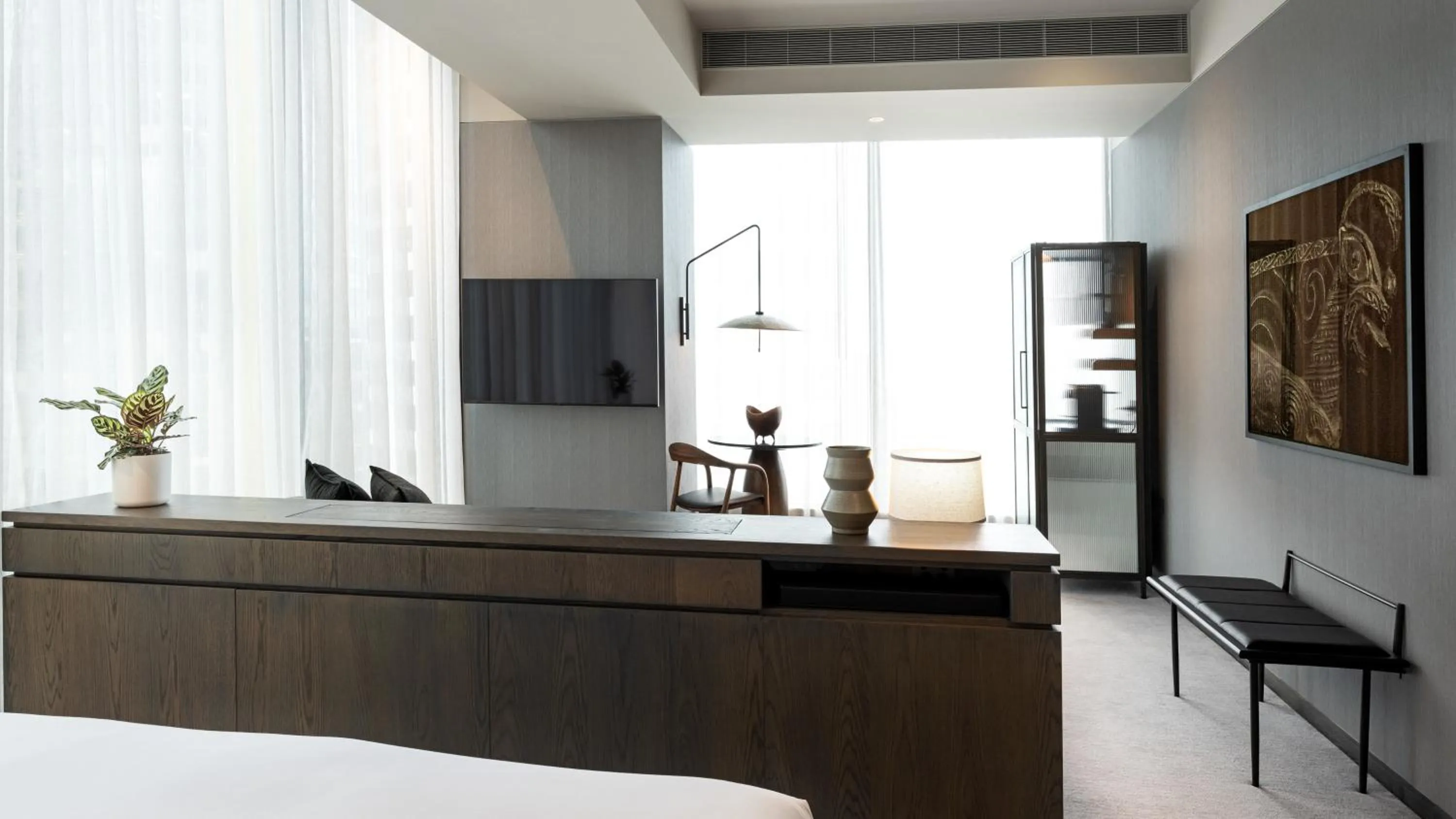 Photo of the whole room, Bed in InterContinental Auckland by IHG