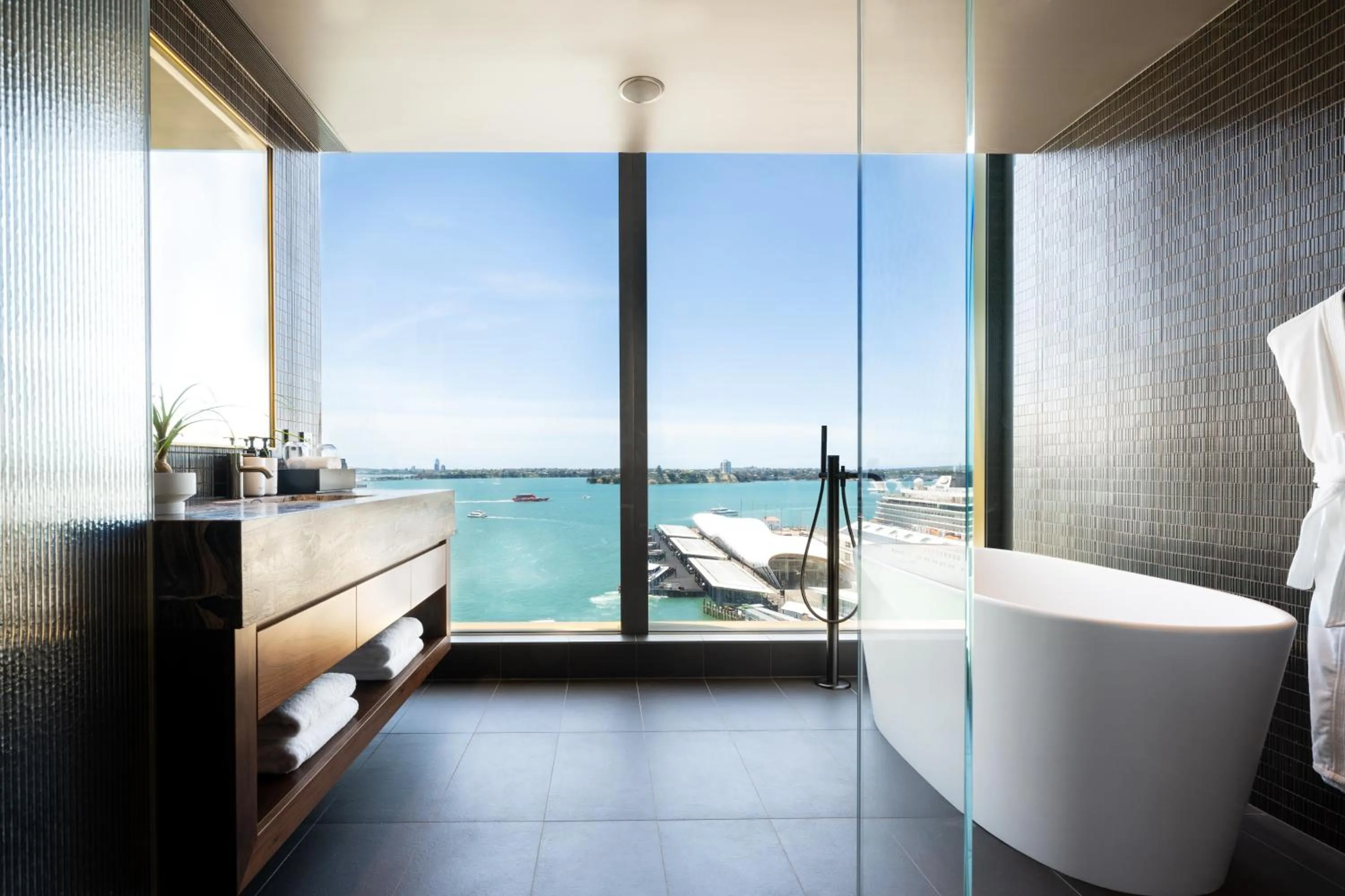 Bathroom in InterContinental Auckland by IHG