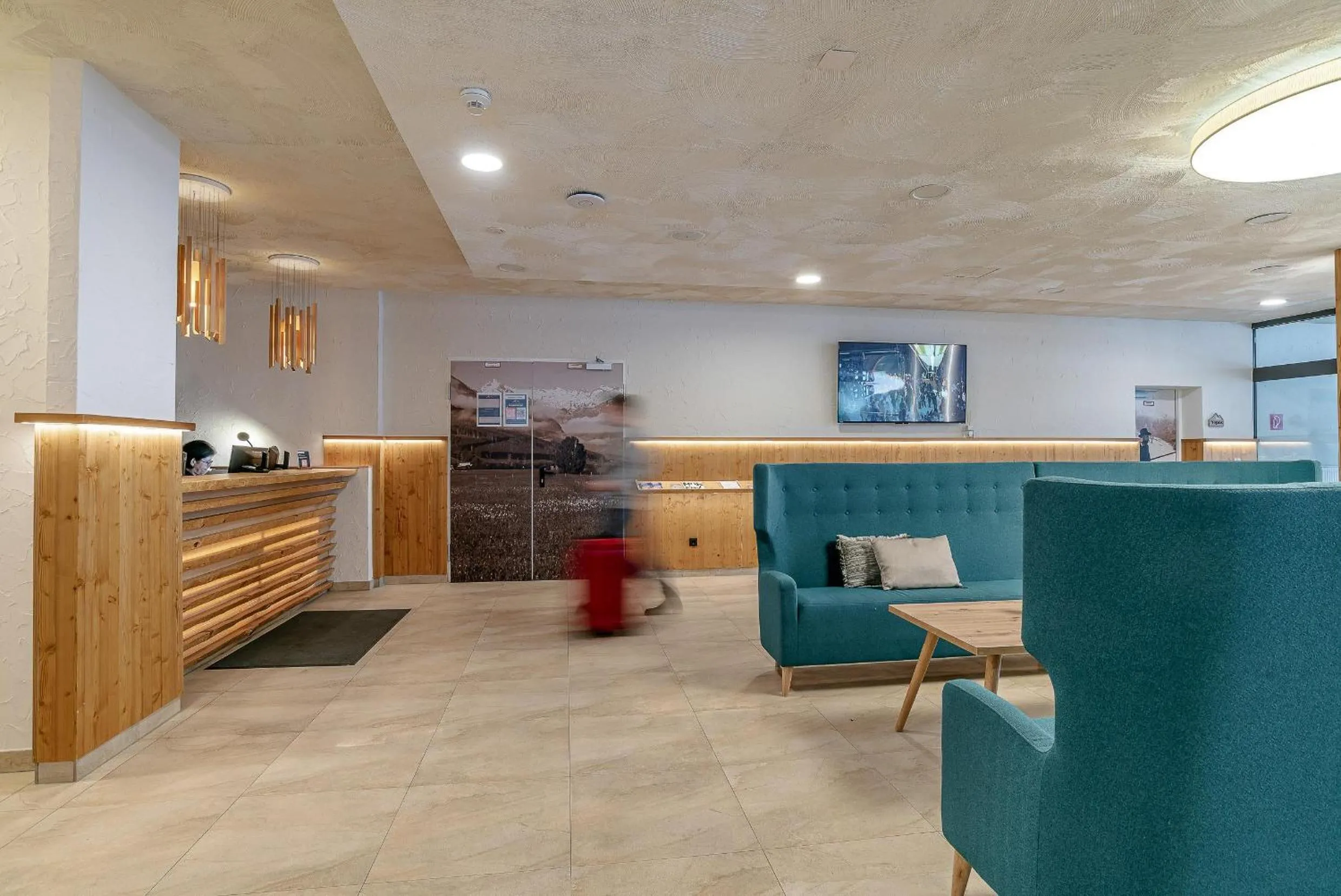 Lobby or reception in Hotel Victoriya