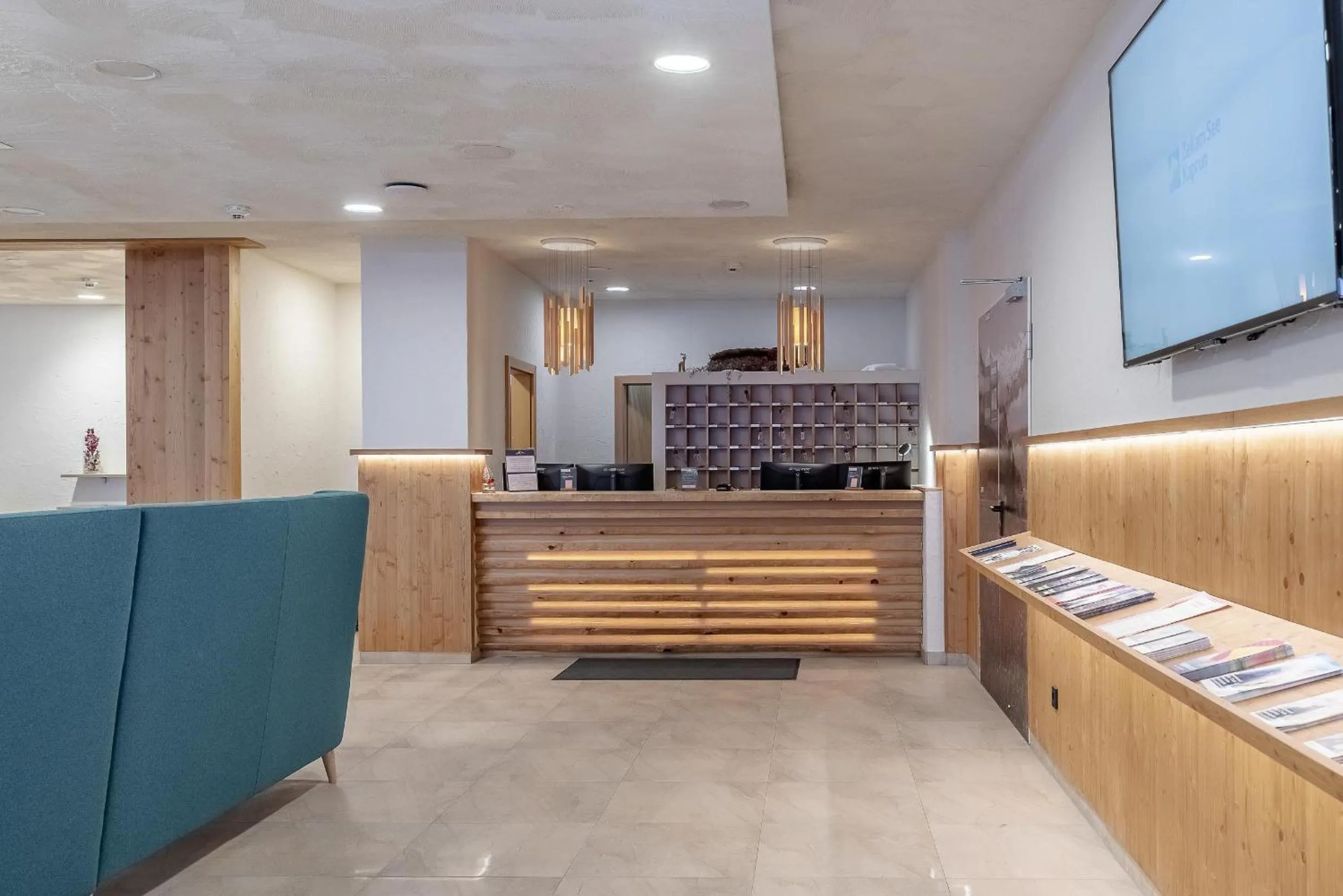 Lobby or reception in Hotel Victoriya