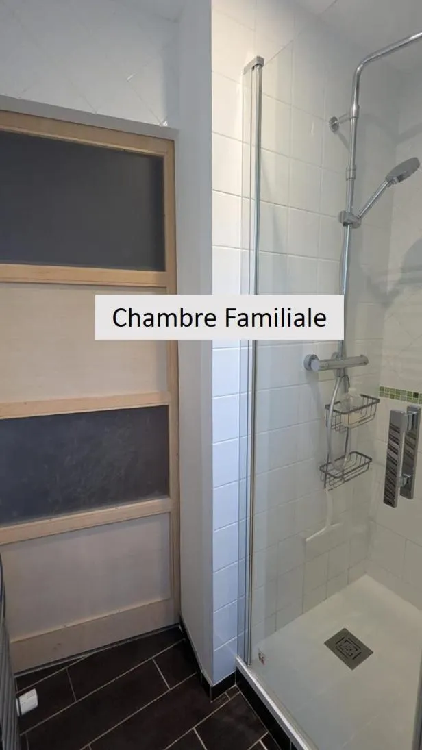 Bathroom in Chambres d'hôtes Villa de Vienne-en-Arthies