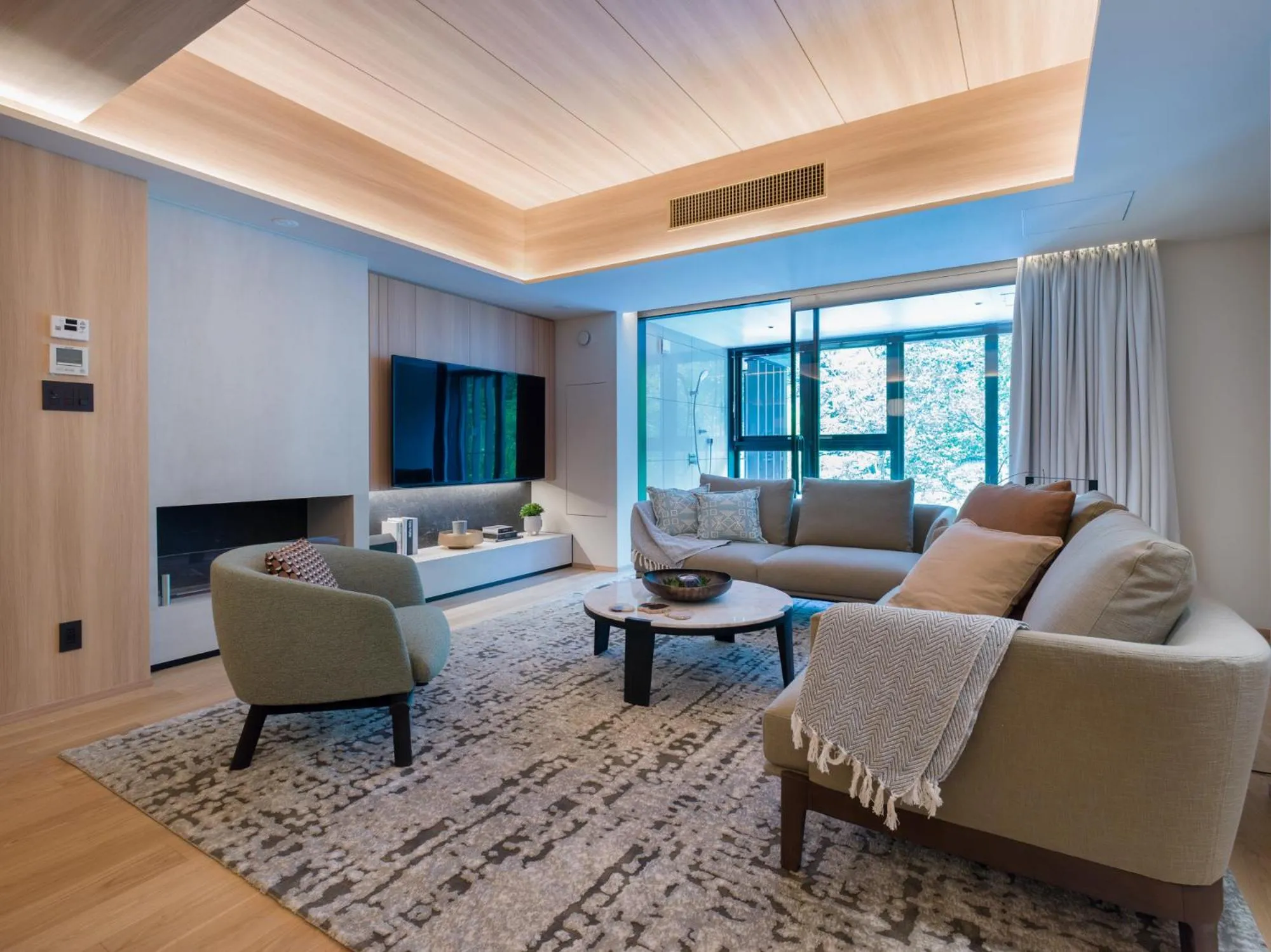 Living room in Niseko Kyo