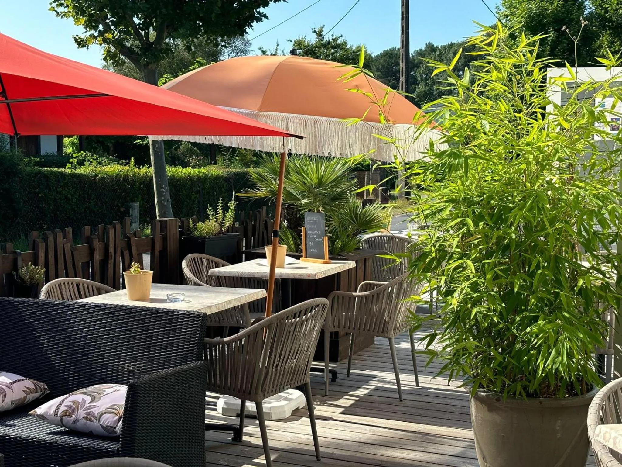 Restaurant/places to eat in Hôtel Le Boïate