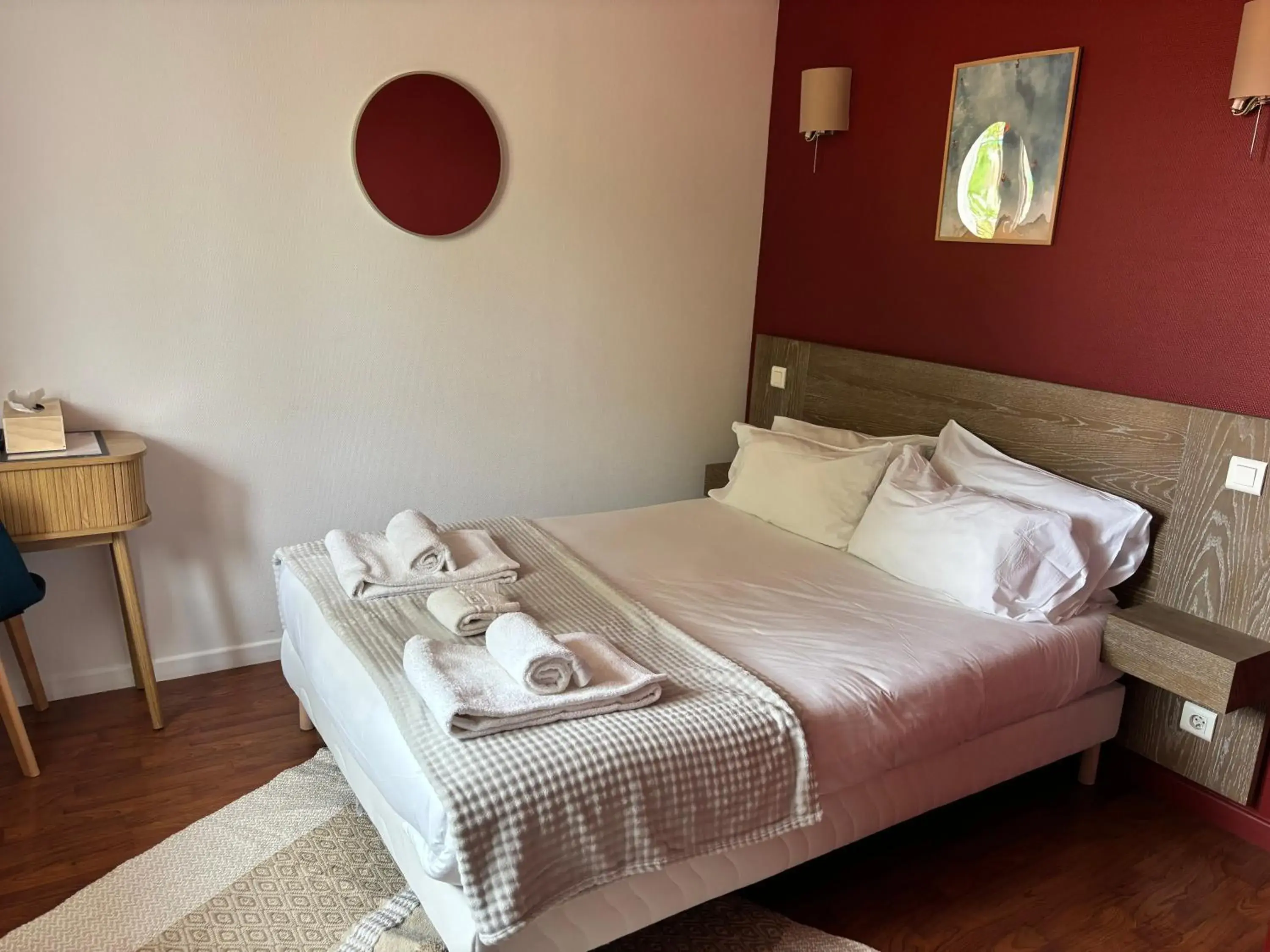 Double Room in Hôtel Le Boïate Double Room in Hôtel Le Boïate