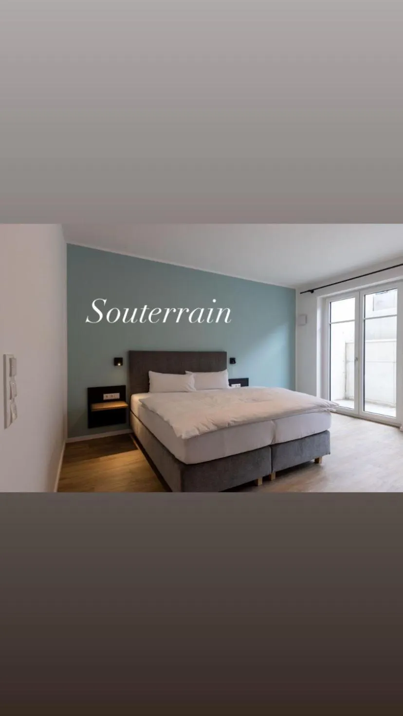 Bed in Hotel Baumann