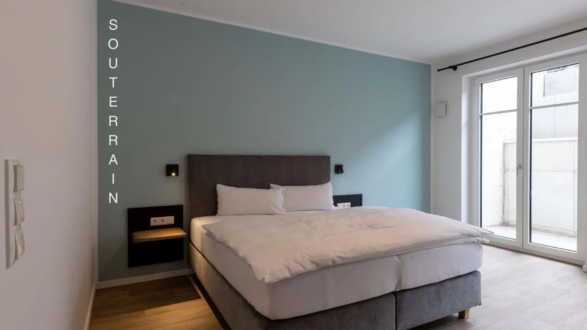 Bed in Hotel Baumann