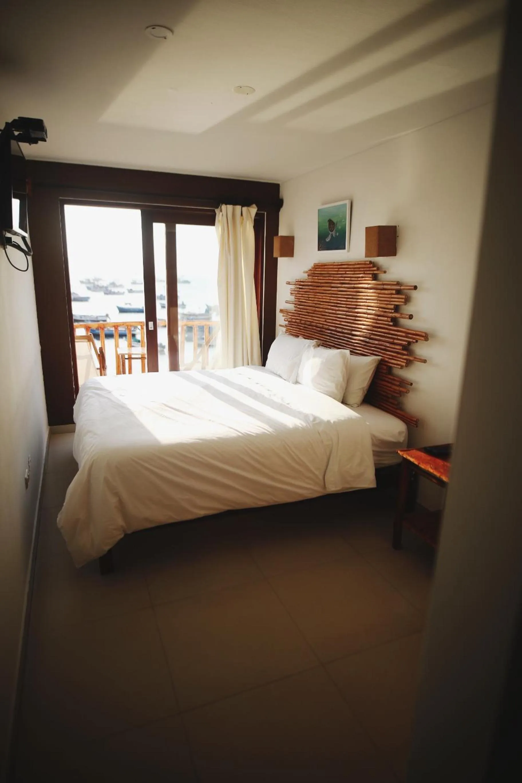 Bed in Bamboo Lodge Paracas