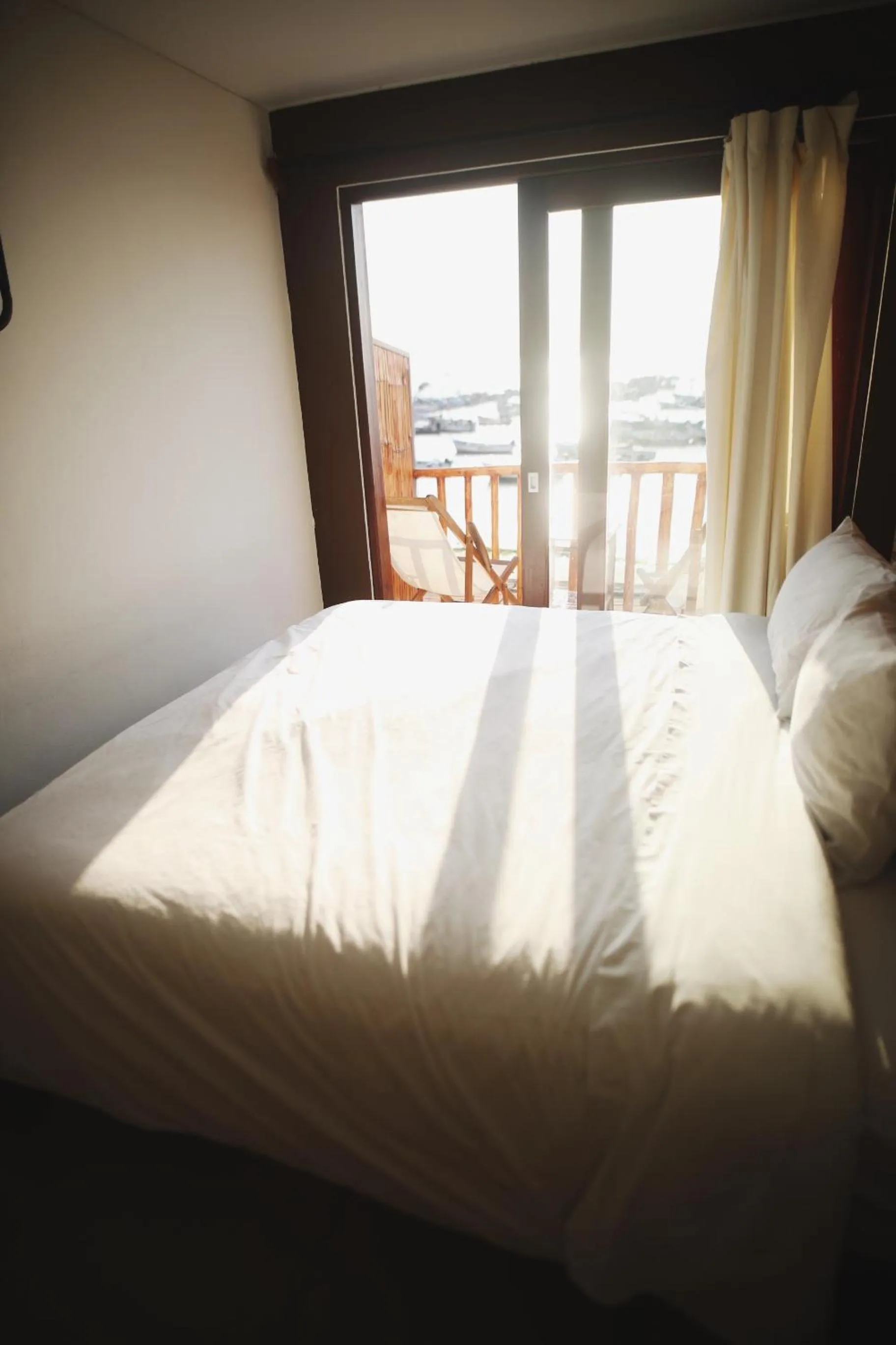 Bed in Bamboo Lodge Paracas