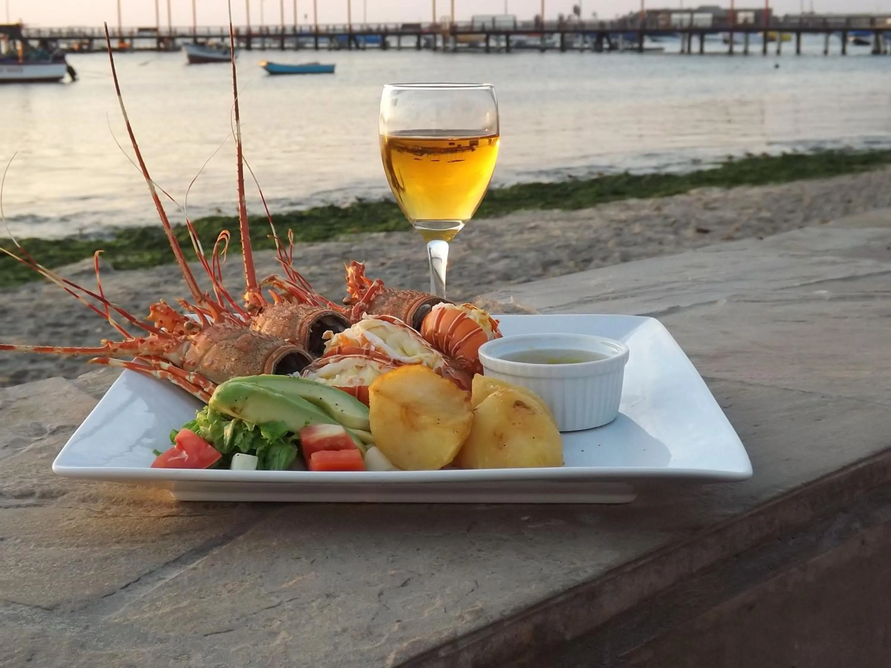 Beach in Bamboo Lodge Paracas