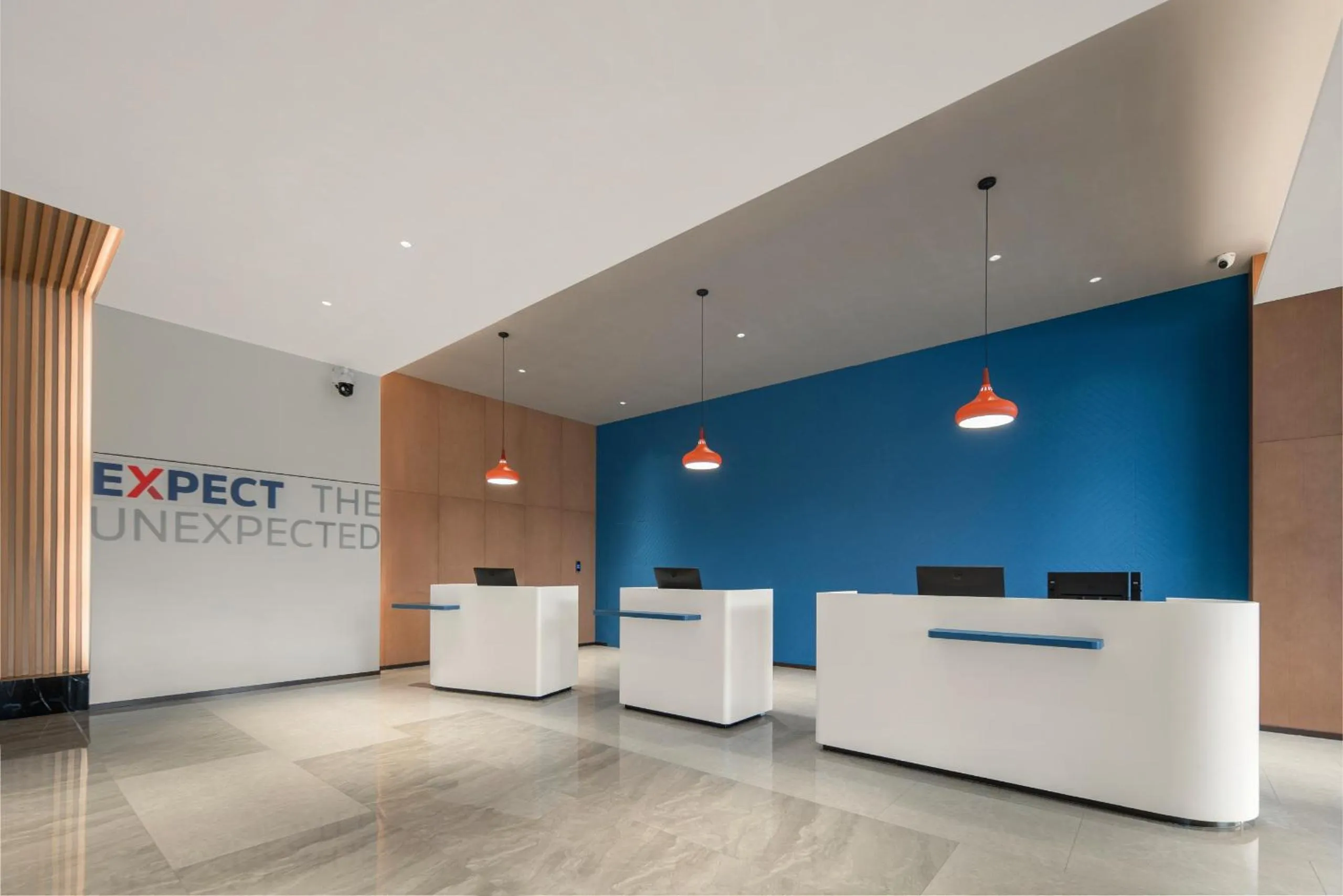 Lobby or reception in Holiday Inn Express Wawu Mountain, an IHG Hotel