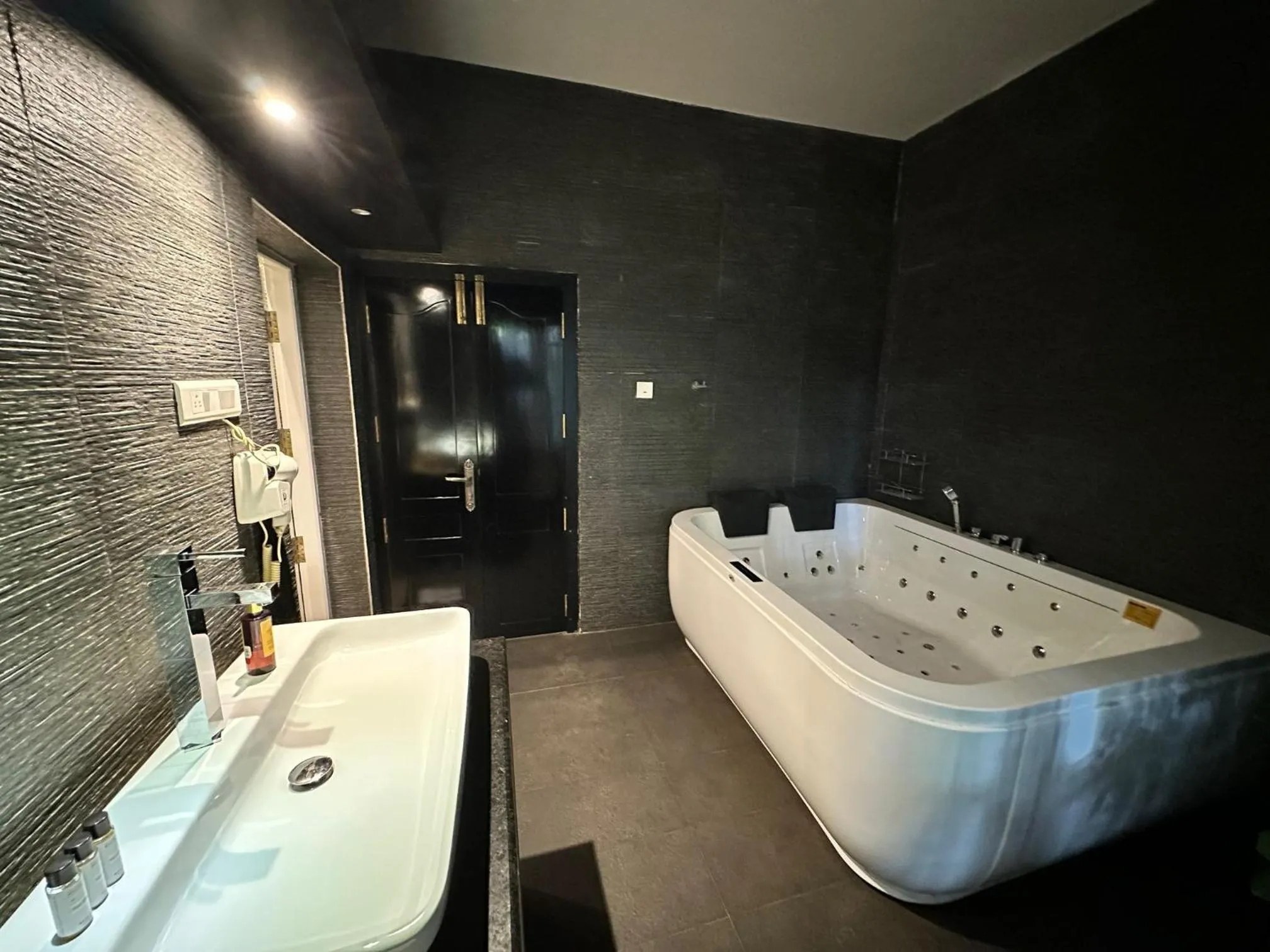 Bathroom in Softouch Ayurveda Village Kerala