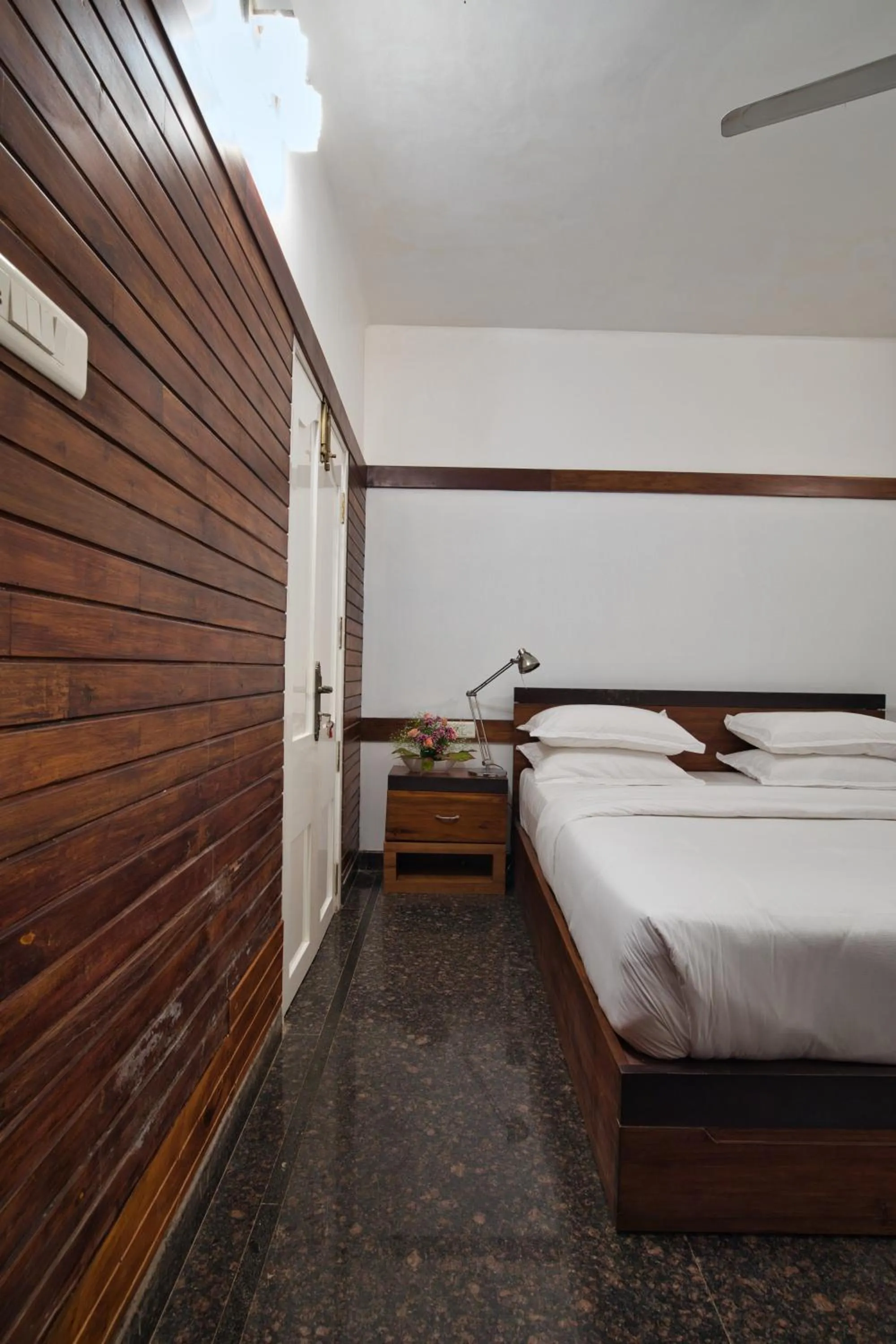 Bedroom in Softouch Ayurveda Village Kerala