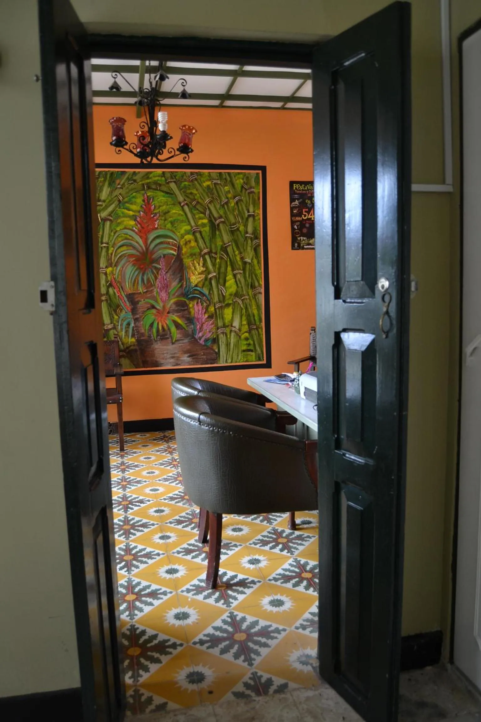 Lobby or reception in Posada Las Bromelias