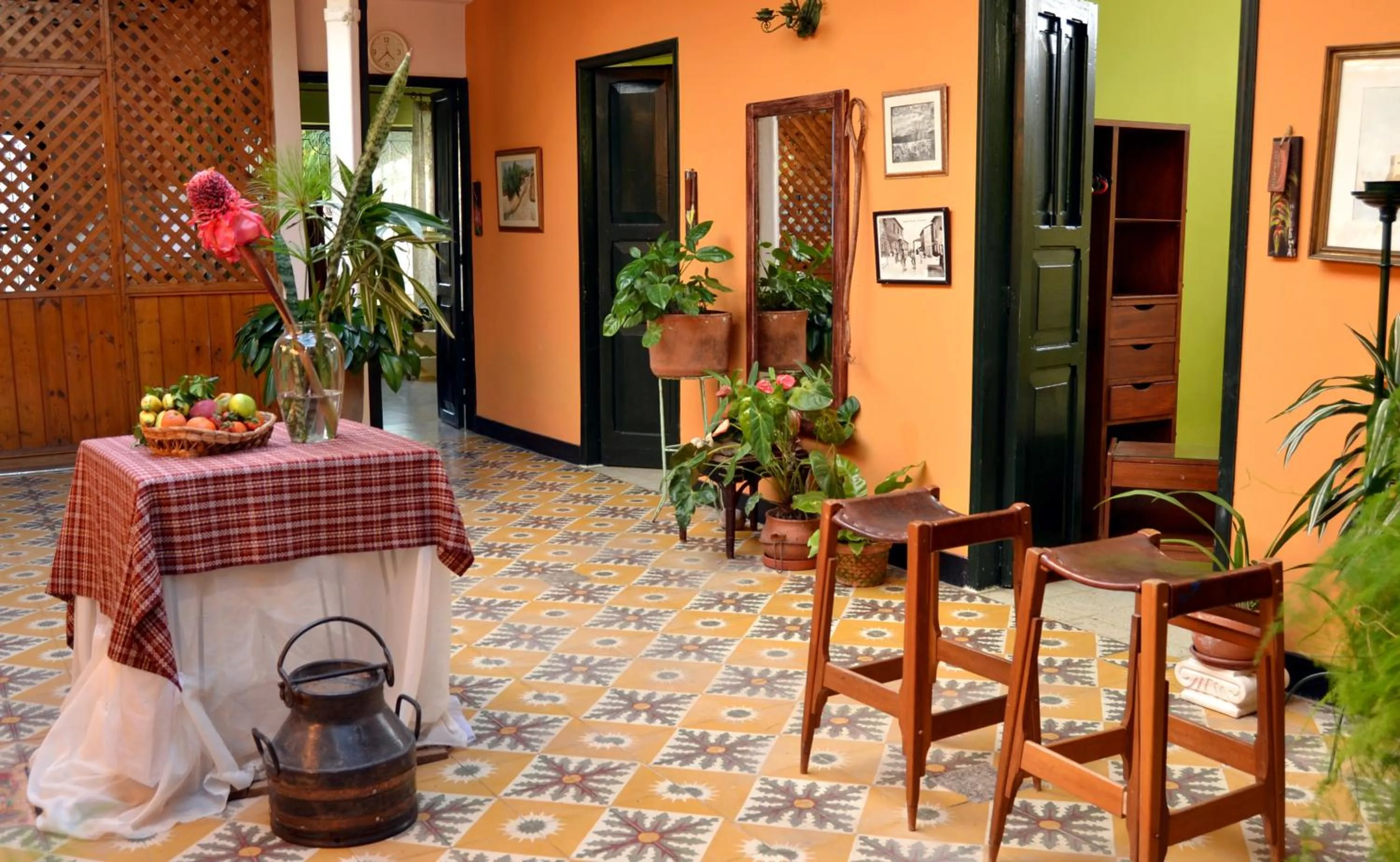 Patio in Posada Las Bromelias