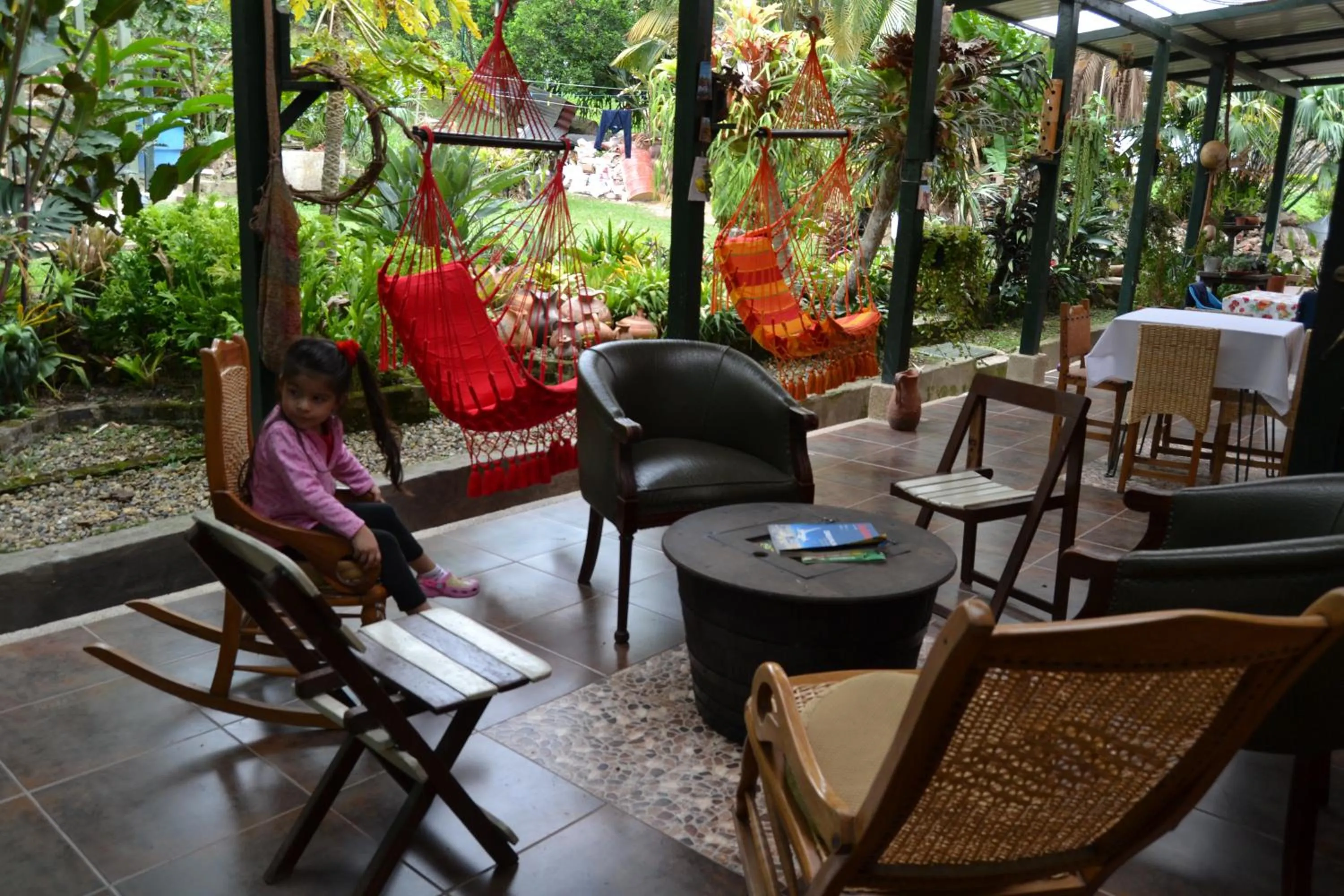 Balcony/Terrace in Posada Las Bromelias