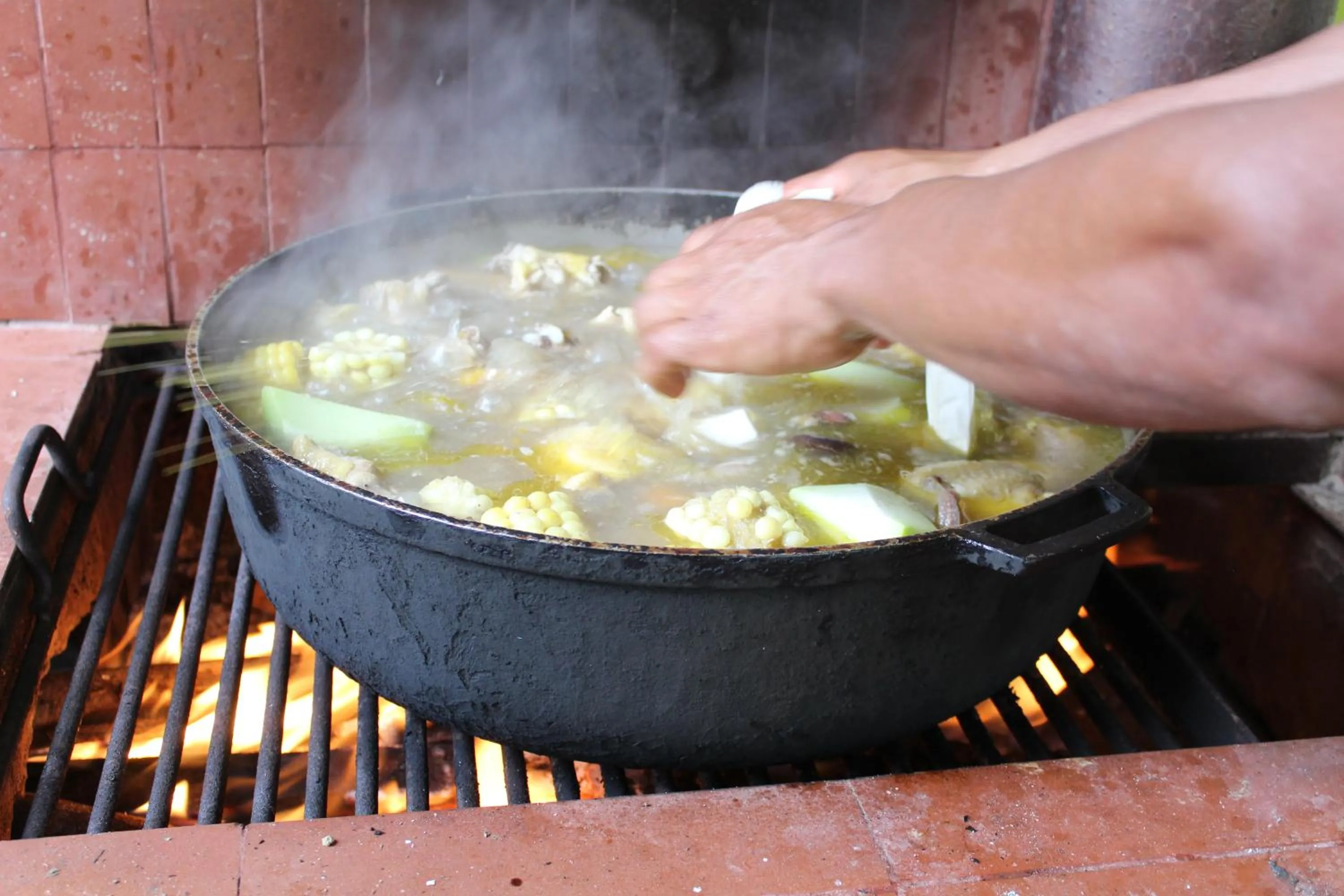 Food in Posada Las Bromelias