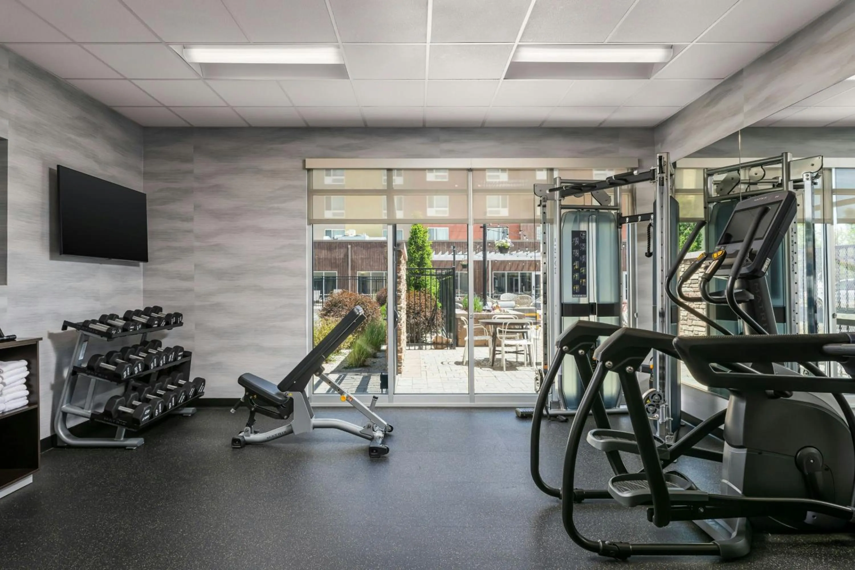 Fitness centre/facilities in Fairfield Inn & Suites by Marriott Twin Falls