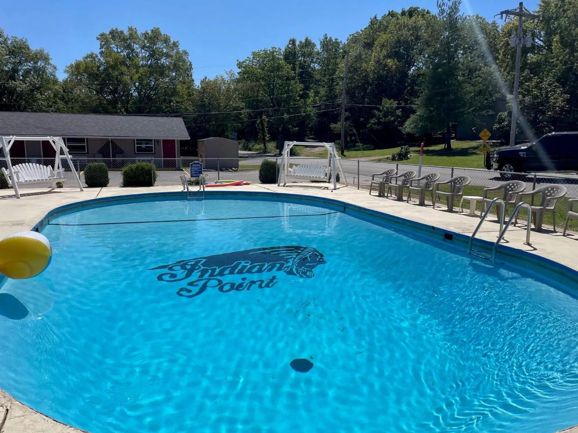Property building in Hunter's Friend Resort near Table Rock Lake