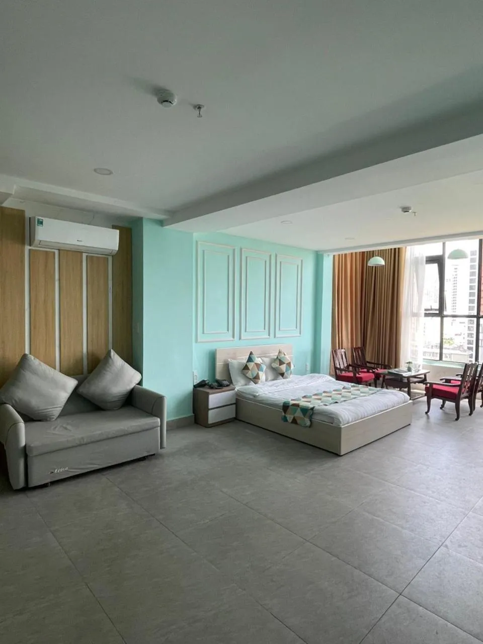 Bed in Ngoc Khanh hotel