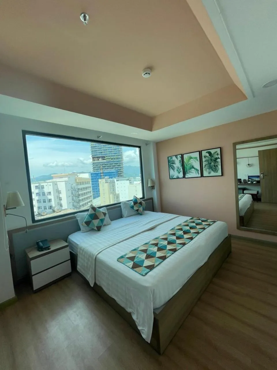 Bed in Ngoc Khanh hotel