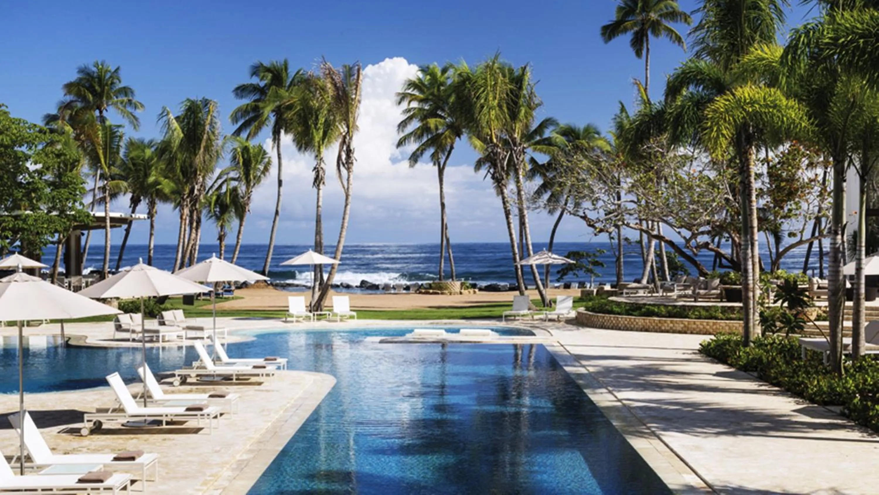 Pool view in Residences at Dorado Beach, a Ritz Carlton Reserve