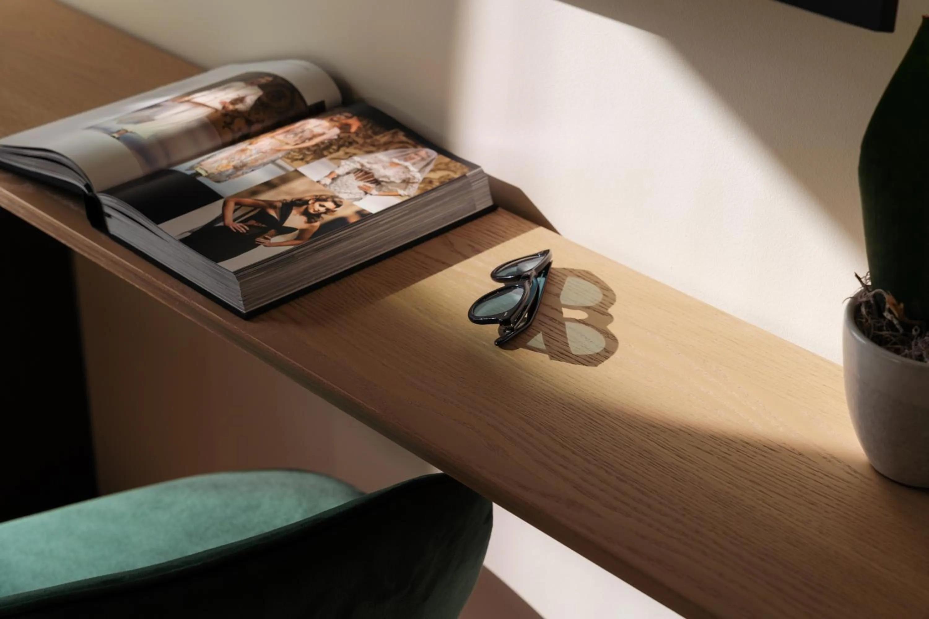 Decorative detail in View Place & Spa