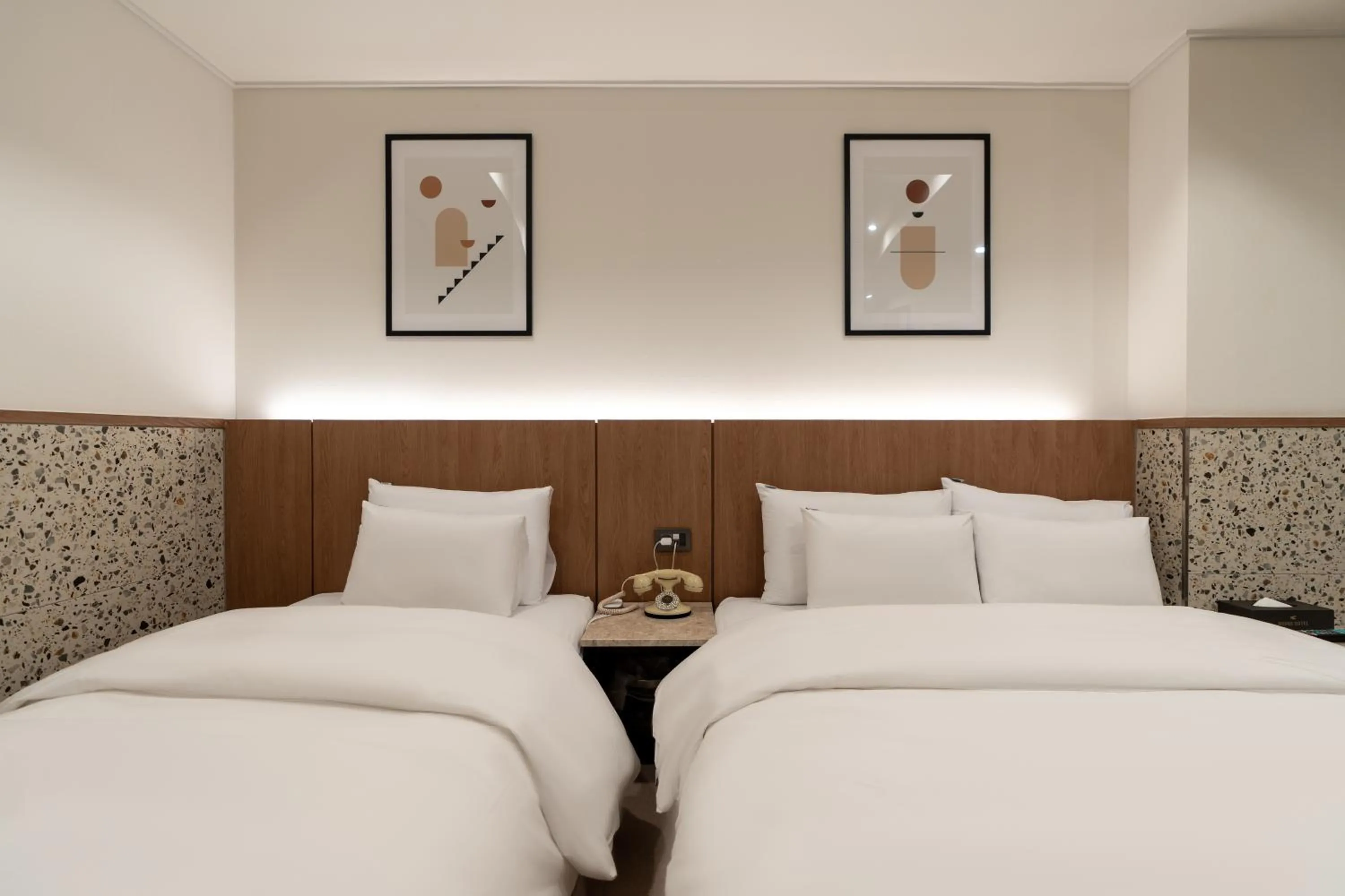 Bed in Jecheon Hound Hotel