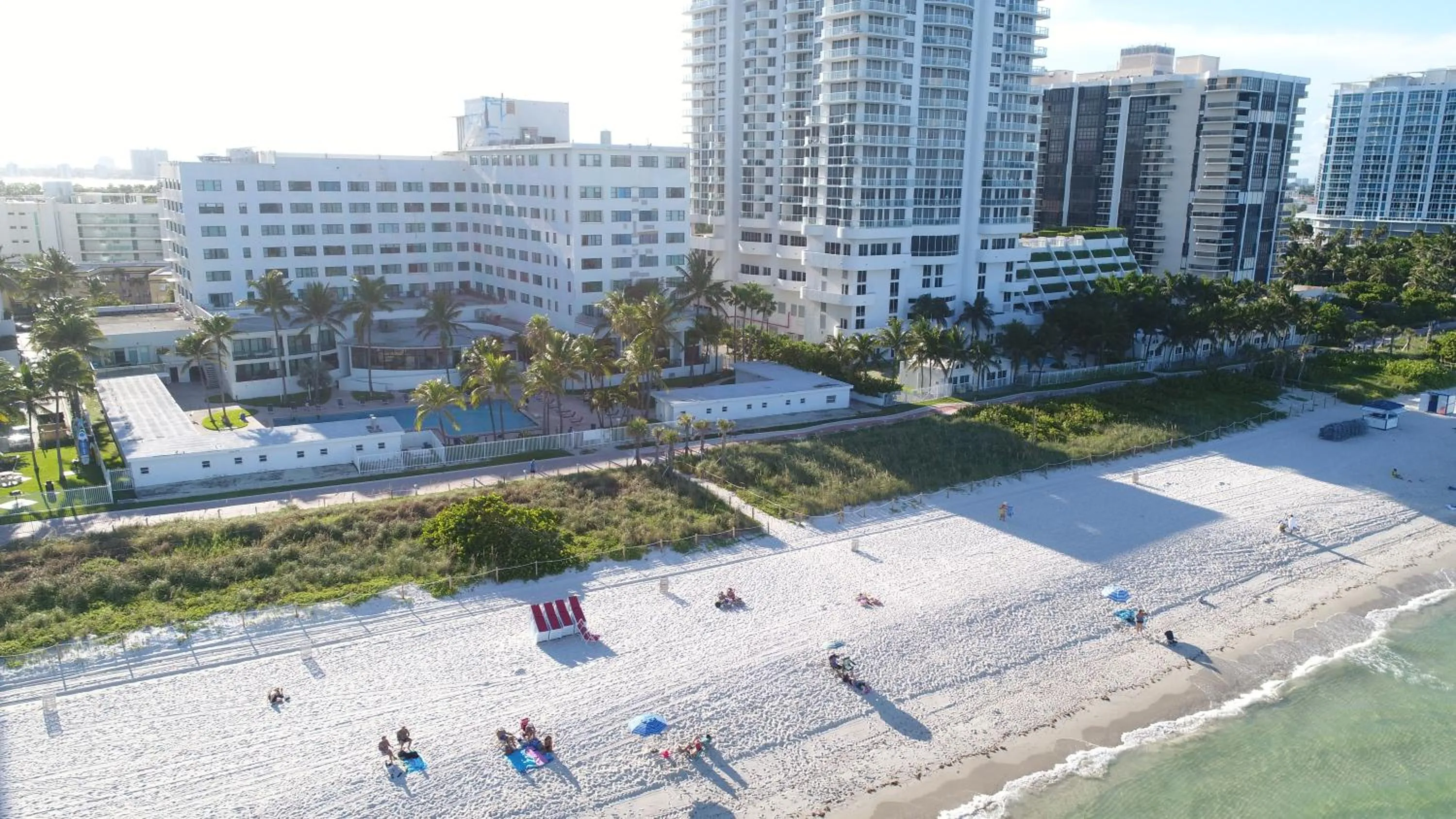 Property building in Deluxe Studios and Apartments at the Casablanca