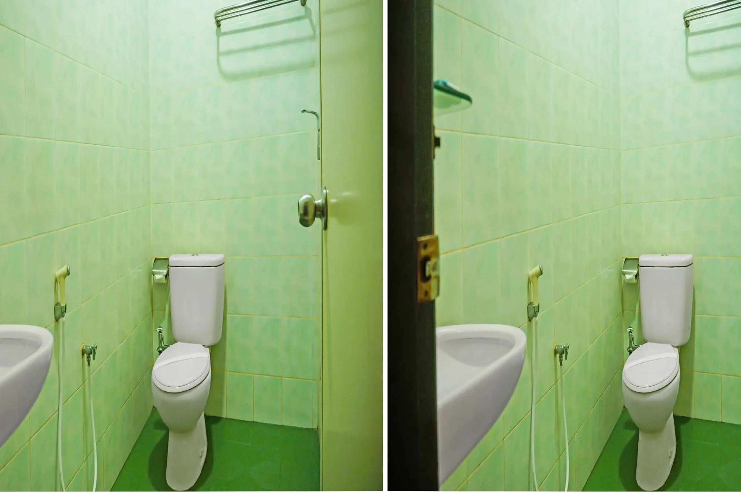 Bathroom in Collection O 92690 Hotel Limas