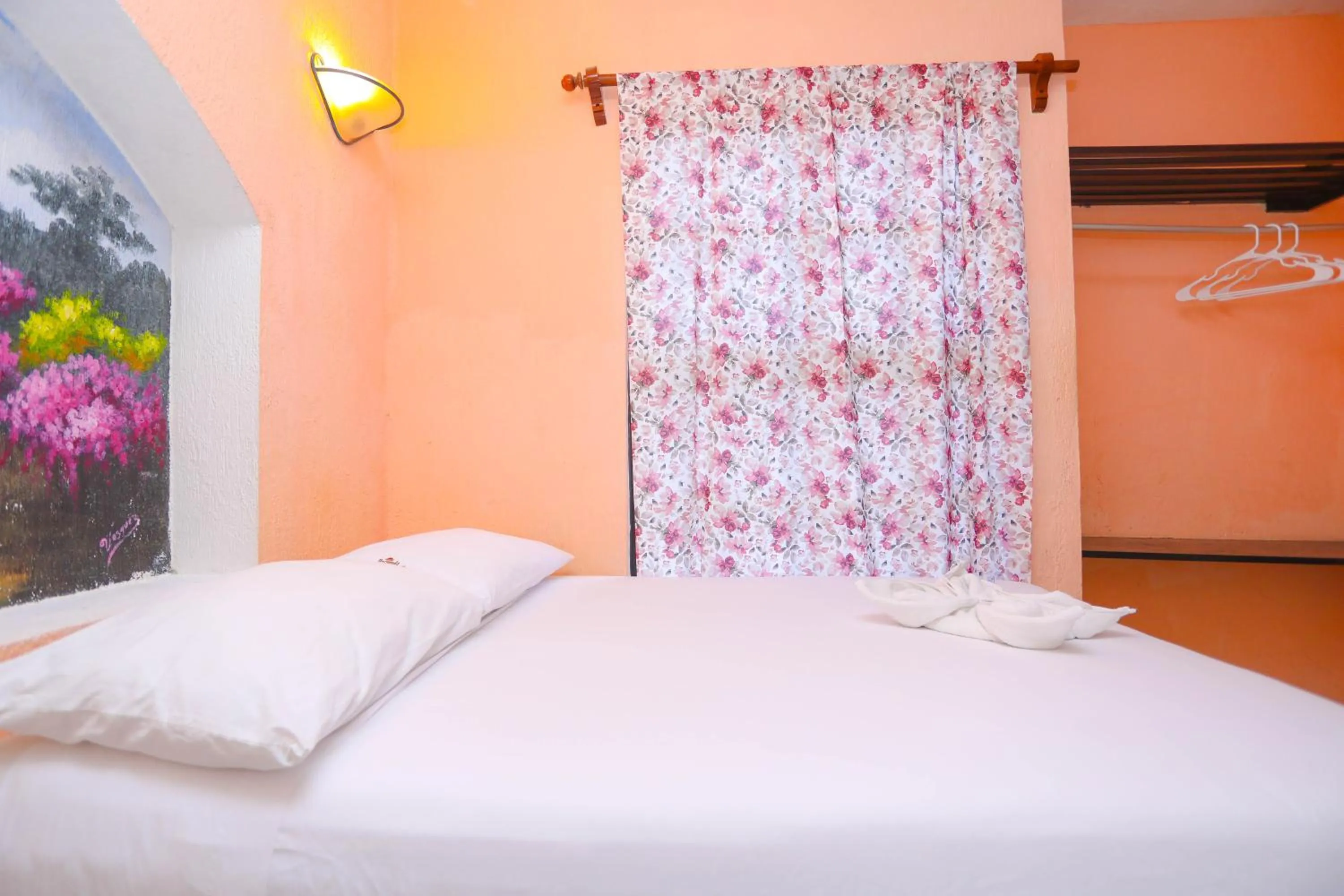 Bed in Hotel Hacienda Cancun