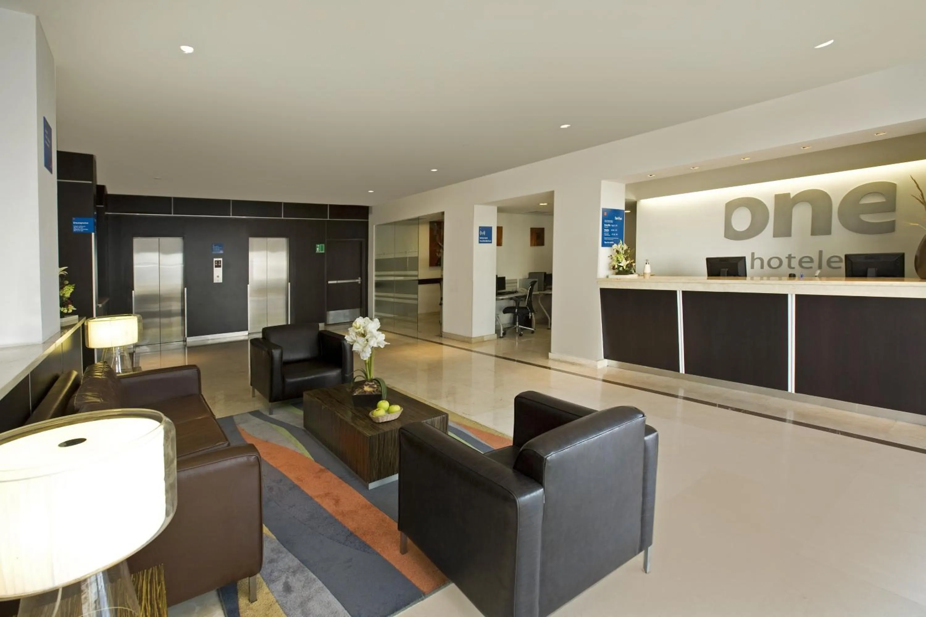 Lobby or reception in One Aguascalientes San Marcos