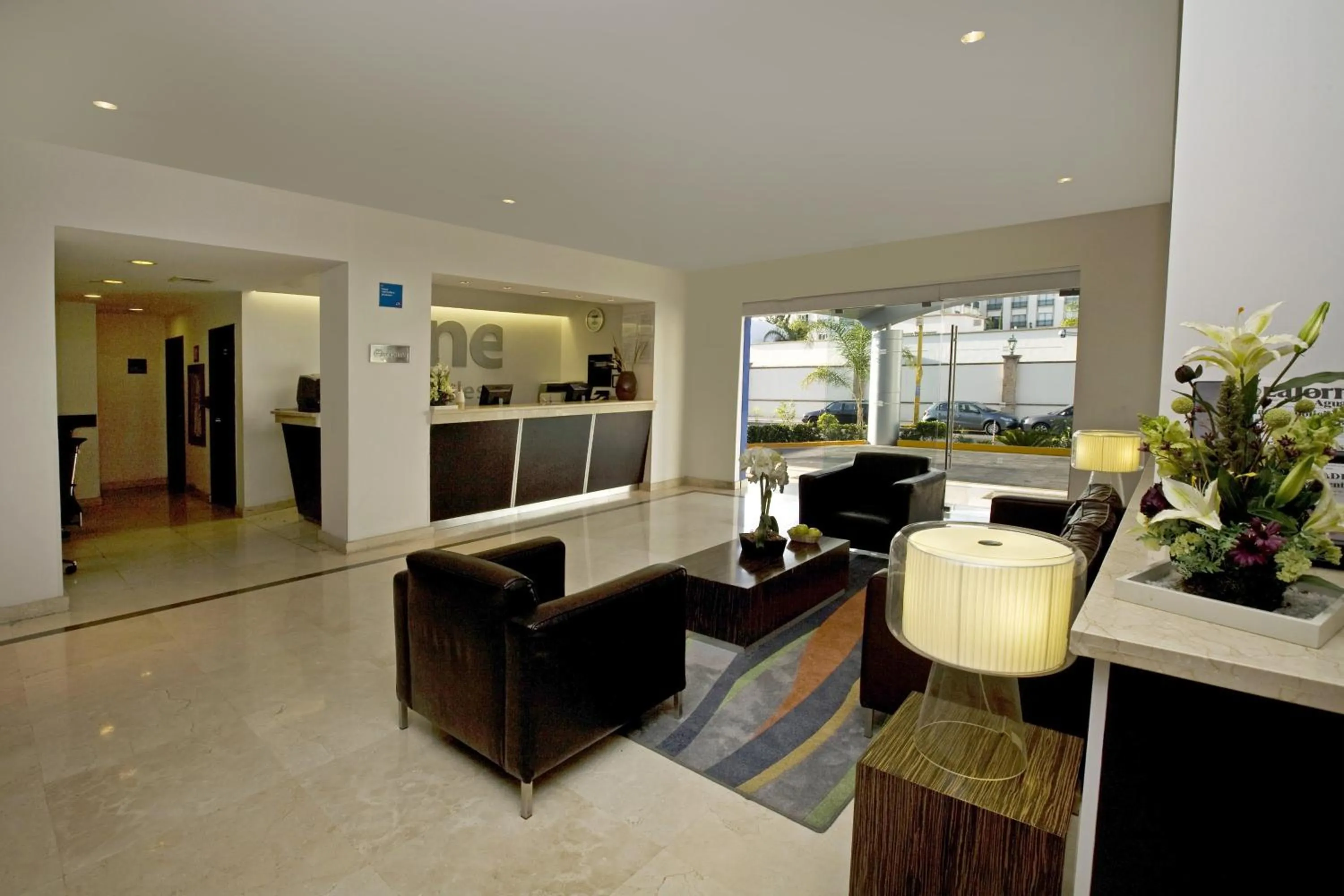 Lobby or reception in One Aguascalientes San Marcos