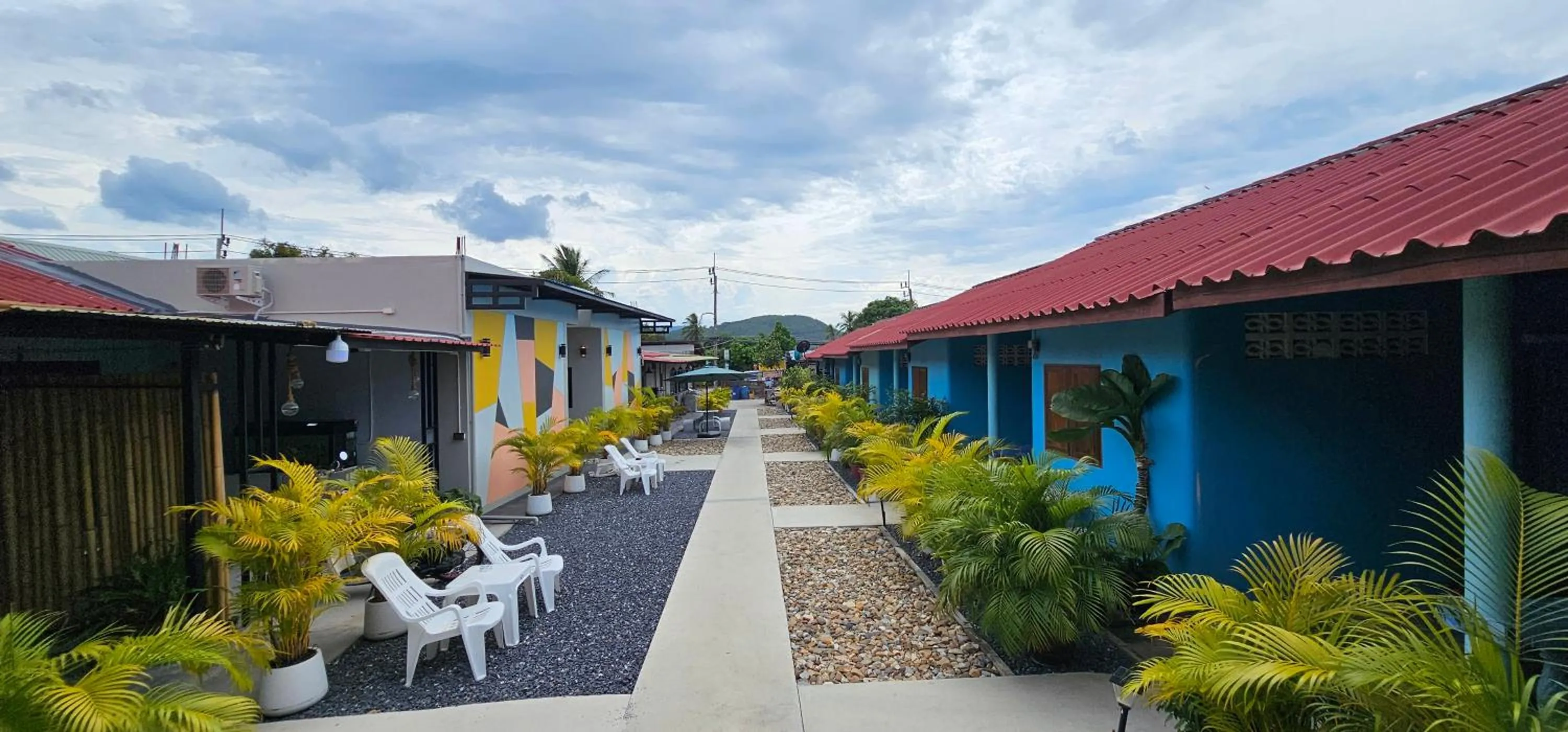 Property building in SK Hometel Samui Airport