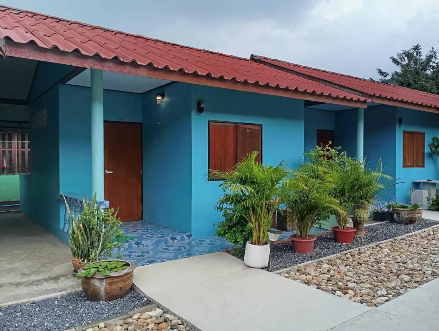 Garden view in SK Hometel Samui Airport