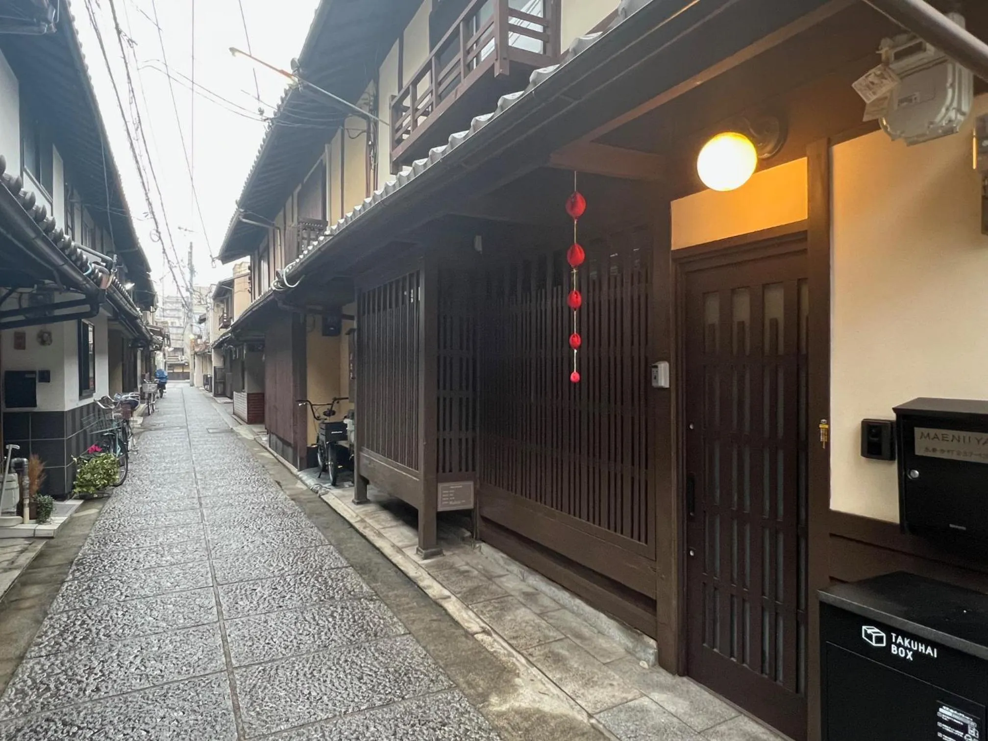 Property building in Maeniiya Machiya Inn