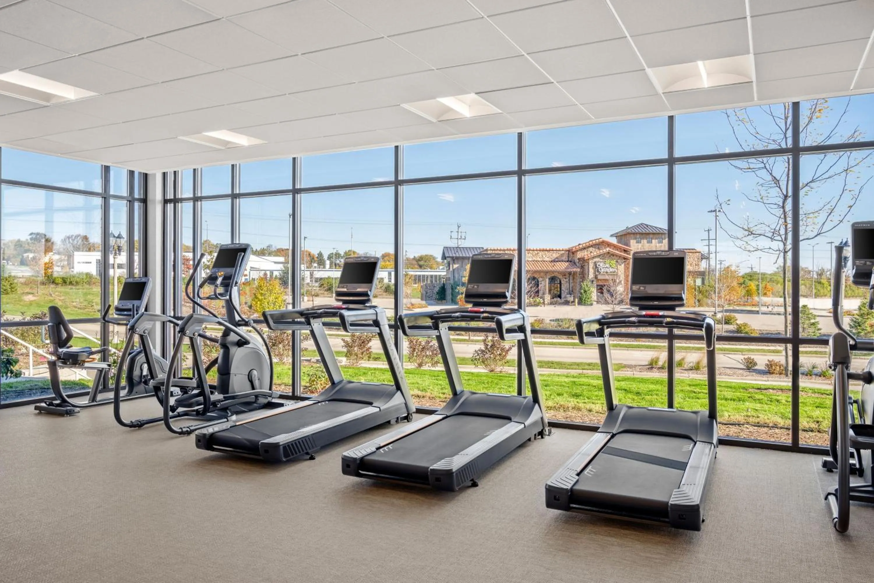 Fitness centre/facilities in SpringHill Suites by Marriott Menomonee Falls